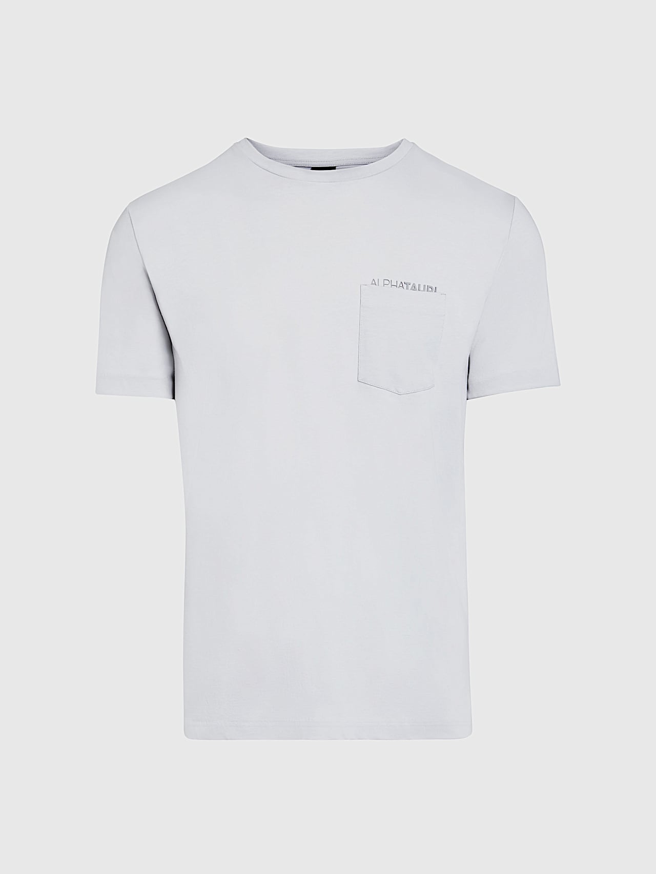 AlphaTauri | JOMER V1.Y9.01 | T-Shirt aus Supima-Qualitätsbaumwolle in Mittelgrau für Herren AlphaTauri | JOMER V1.Y9.01 | T-Shirt aus Supima-Qualitätsbaumwolle in Mittelgrau für Herren