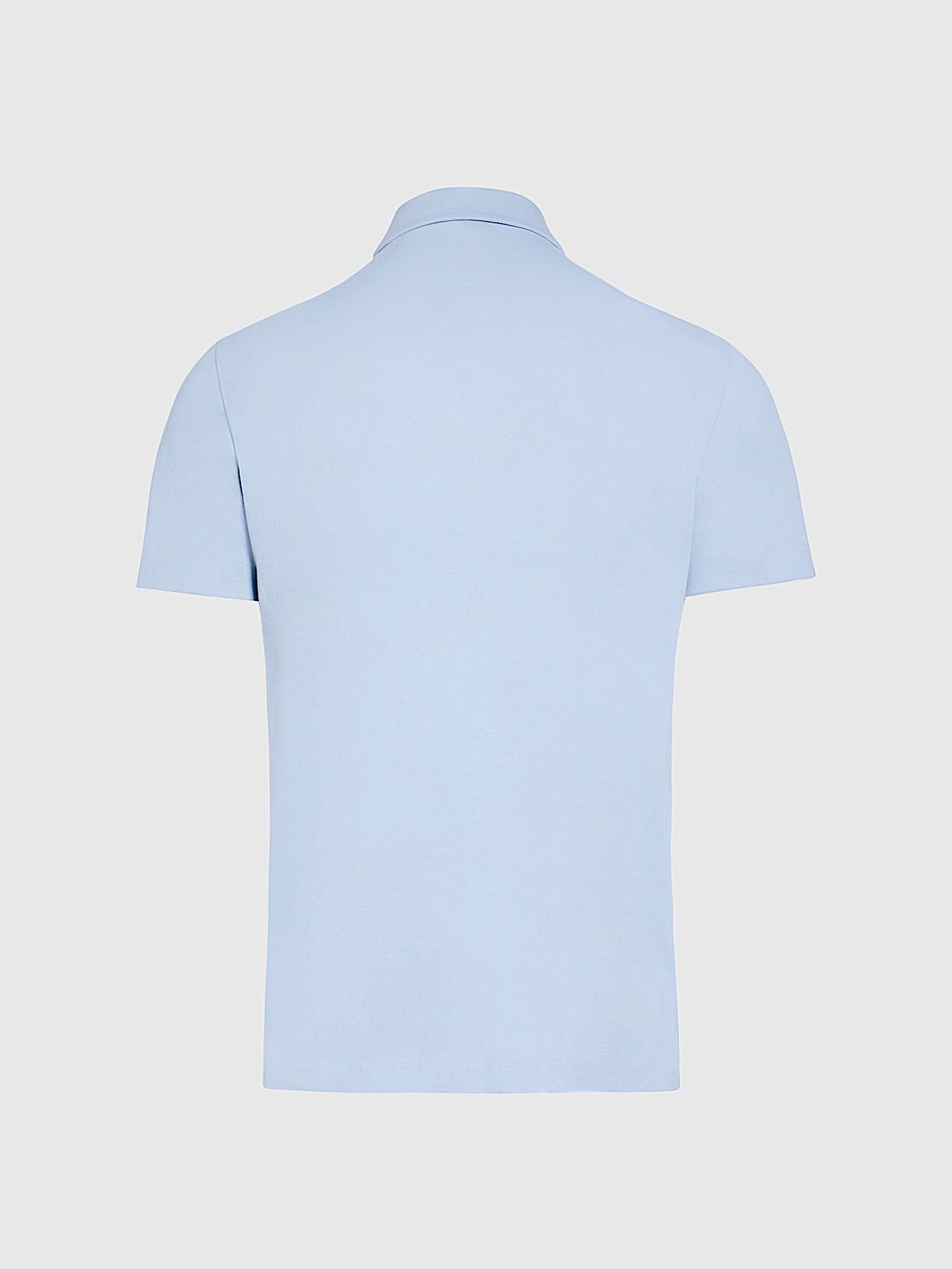 AlphaTauri | JOMAR V1.Y9.01 | Poloshirt aus Supima-Qualitätsbaumwolle in Fog Blue für Herren AlphaTauri | JOMAR V1.Y9.01 | Poloshirt aus Supima-Qualitätsbaumwolle in Fog Blue für Herren