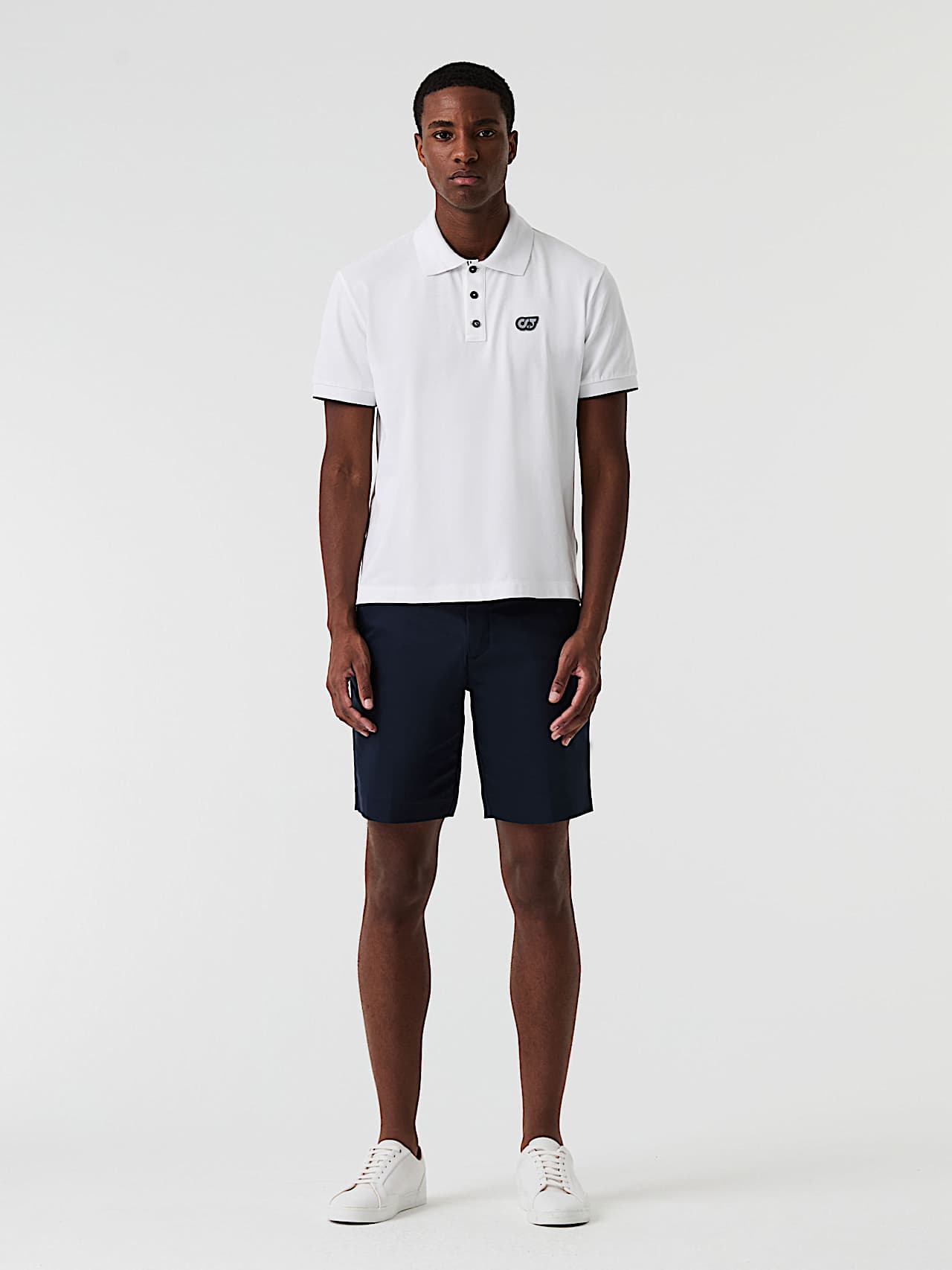 AlphaTauri | JUNX V2.Y9.01 | Piqué-Poloshirt in Weiß für Herren AlphaTauri | JUNX V2.Y9.01 | Piqué-Poloshirt in Weiß für Herren