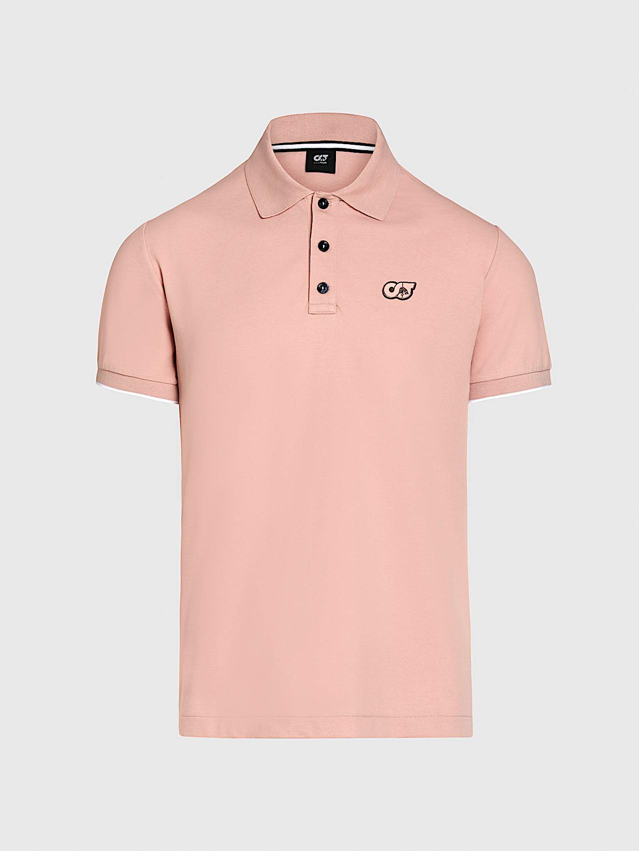 AlphaTauri | JUNX V2.Y9.01 | Piqué-Poloshirt in Misty Pink für Herren AlphaTauri | JUNX V2.Y9.01 | Piqué-Poloshirt in Misty Pink für Herren