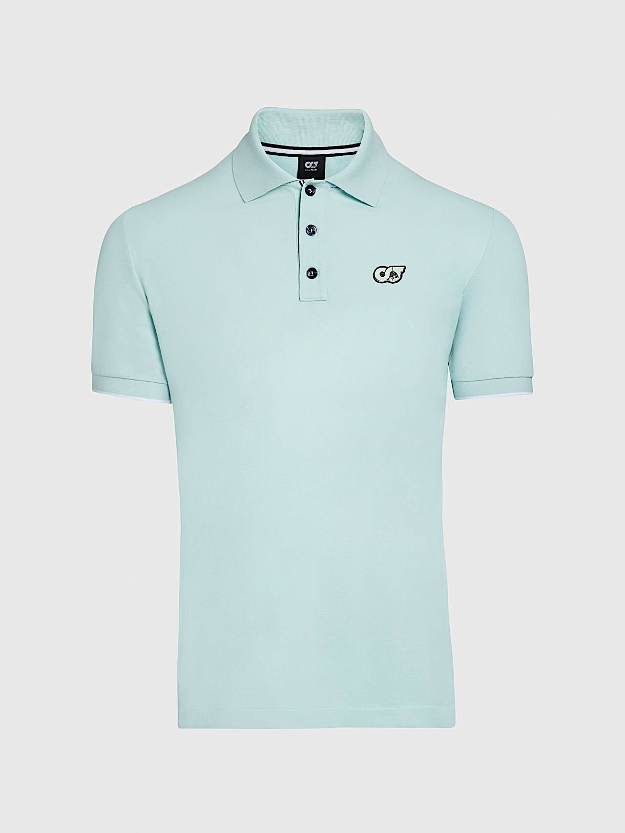 AlphaTauri | JUNX V2.Y9.01 | Polo en piqué in Vert Jade for Homme AlphaTauri | JUNX V2.Y9.01 | Polo en piqué in Vert Jade for Homme