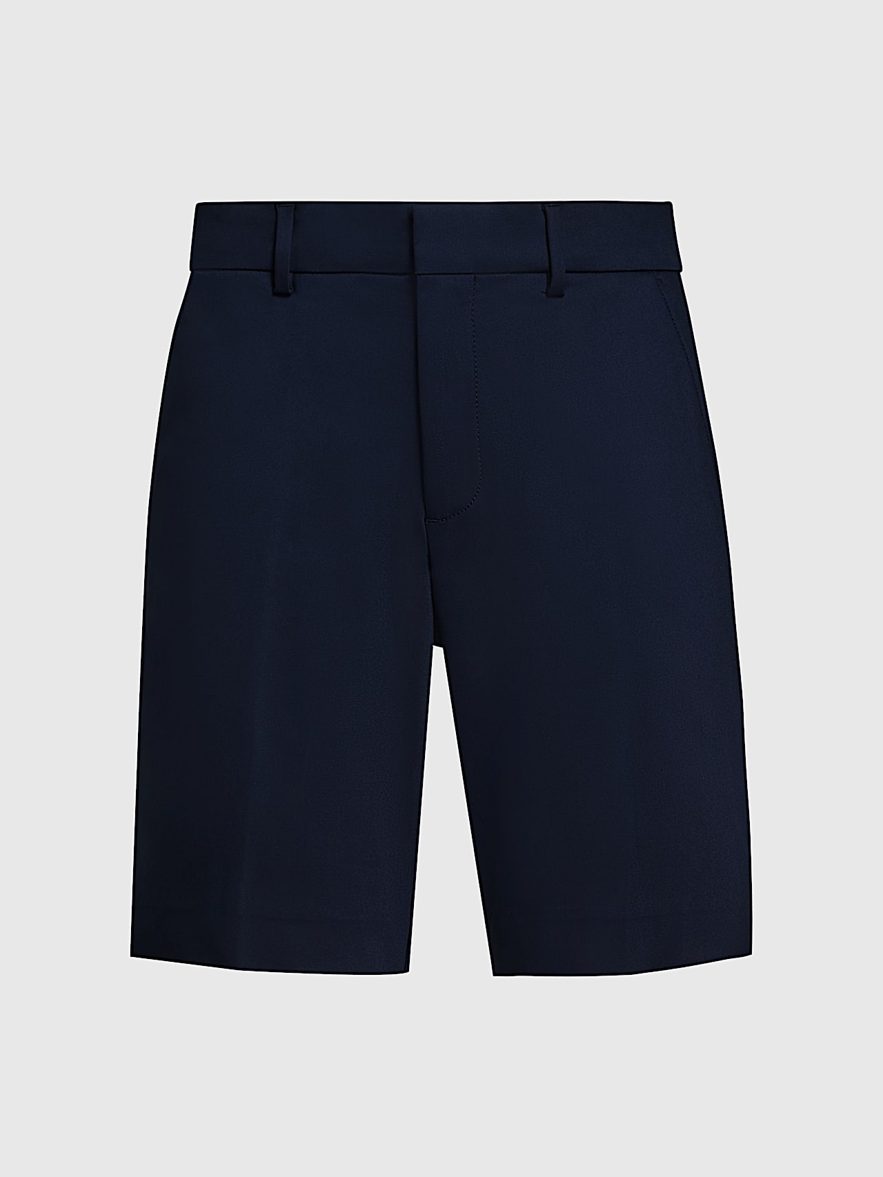 AlphaTauri | PELSH V1.Y9.01 | Stretch Cotton Shorts in Navy for Men
