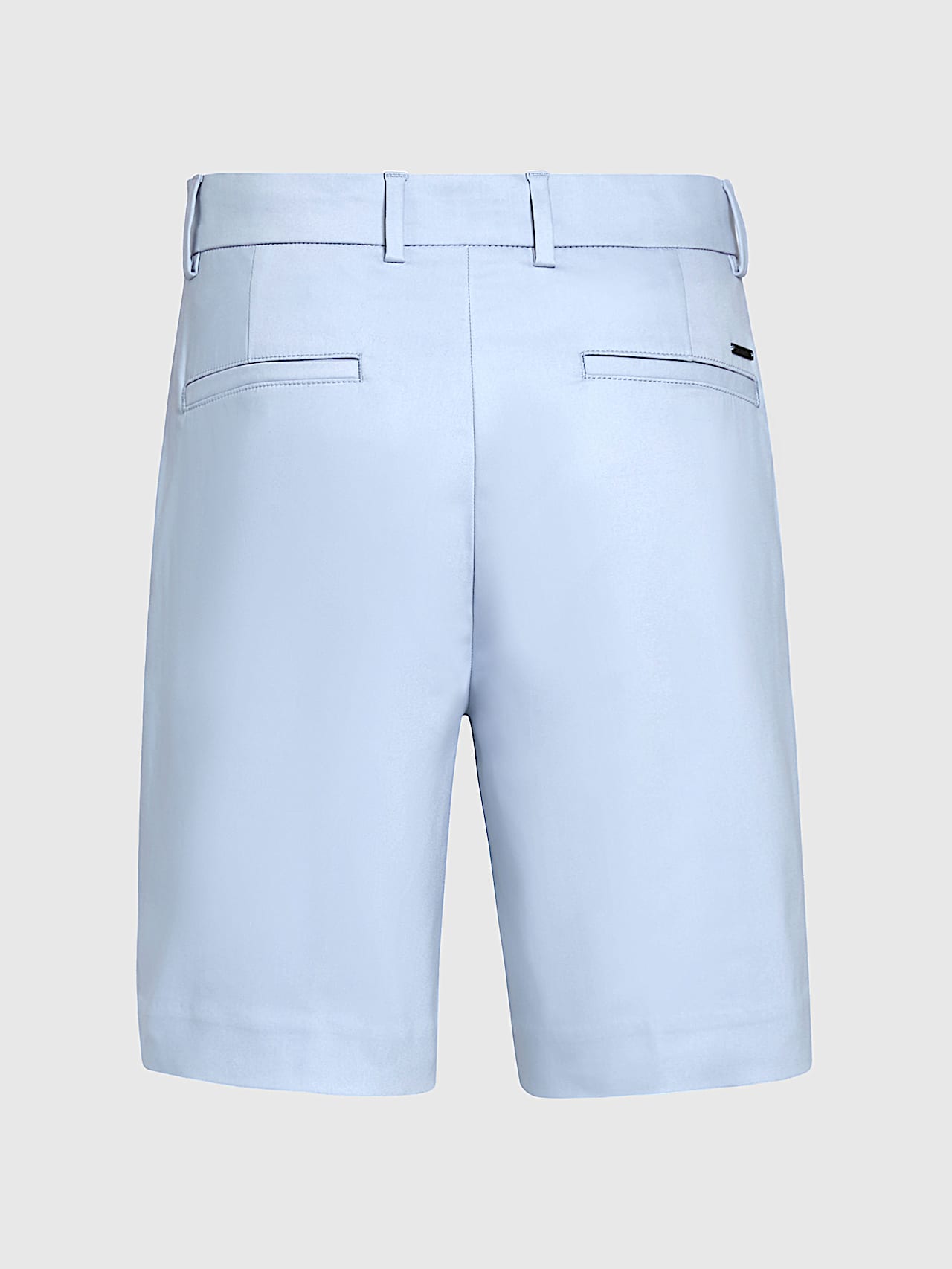 AlphaTauri | PELSH V1.Y9.01 | Stretch Cotton Shorts in Fog Blue for Men