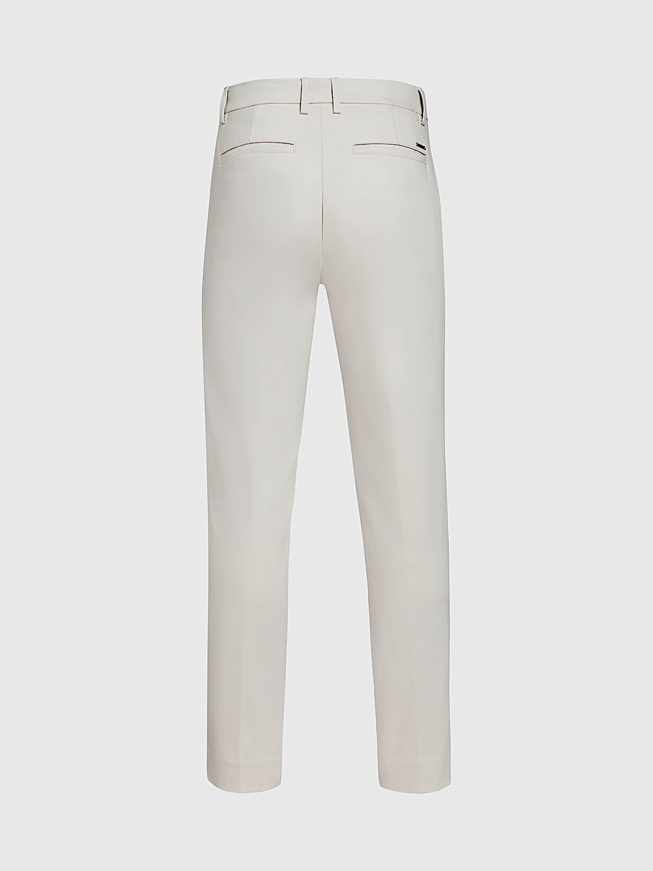 AlphaTauri | PADEN V2.Y9.01 | Plissierte Stretch-Baumwollhose in Stone für Herren AlphaTauri | PADEN V2.Y9.01 | Plissierte Stretch-Baumwollhose in Stone für Herren