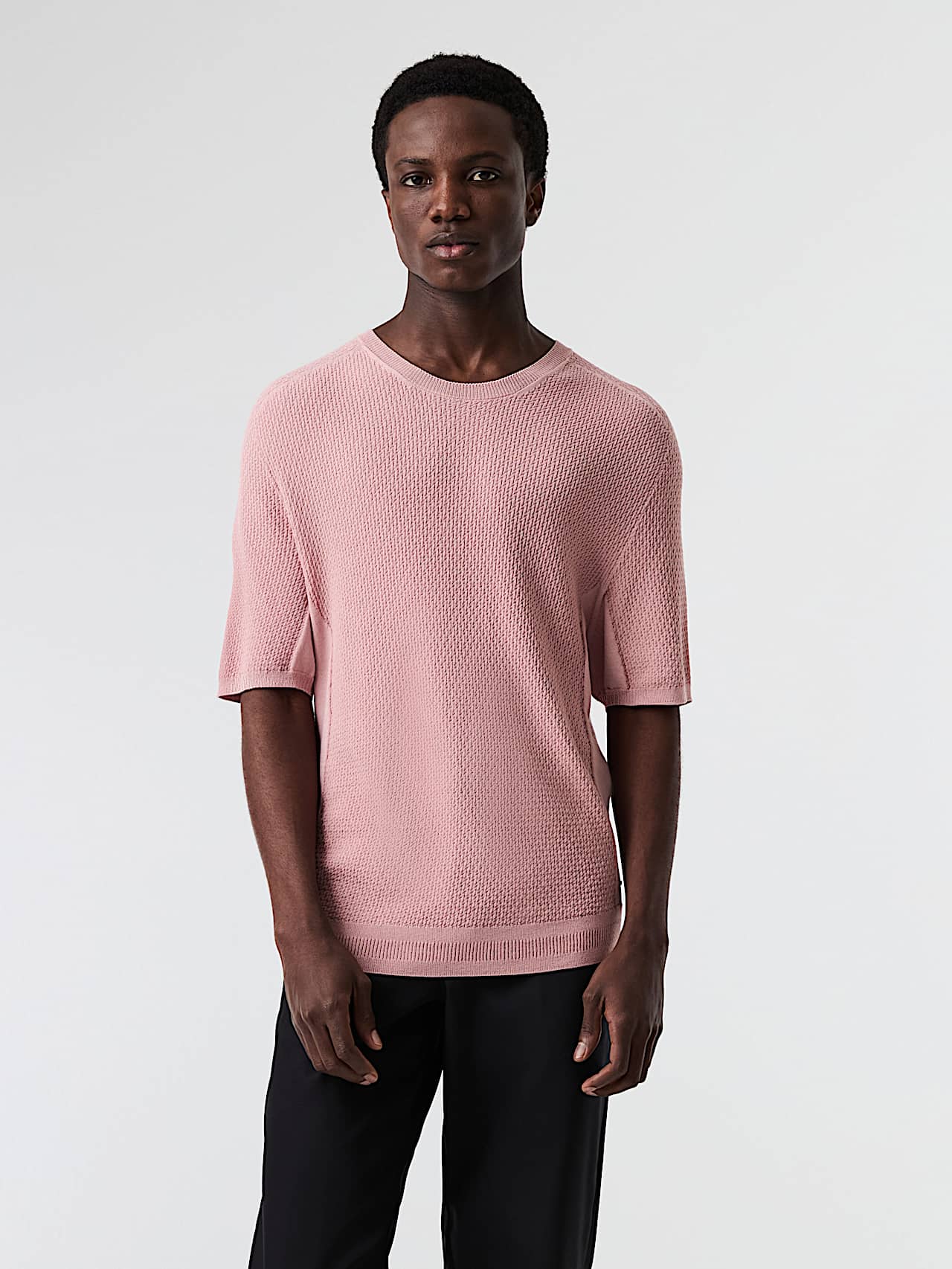 AlphaTauri | FOSOS V4.Y9.01 | Camiseta técnica sin costuras de punto 3D in Misty Pink for Hombre