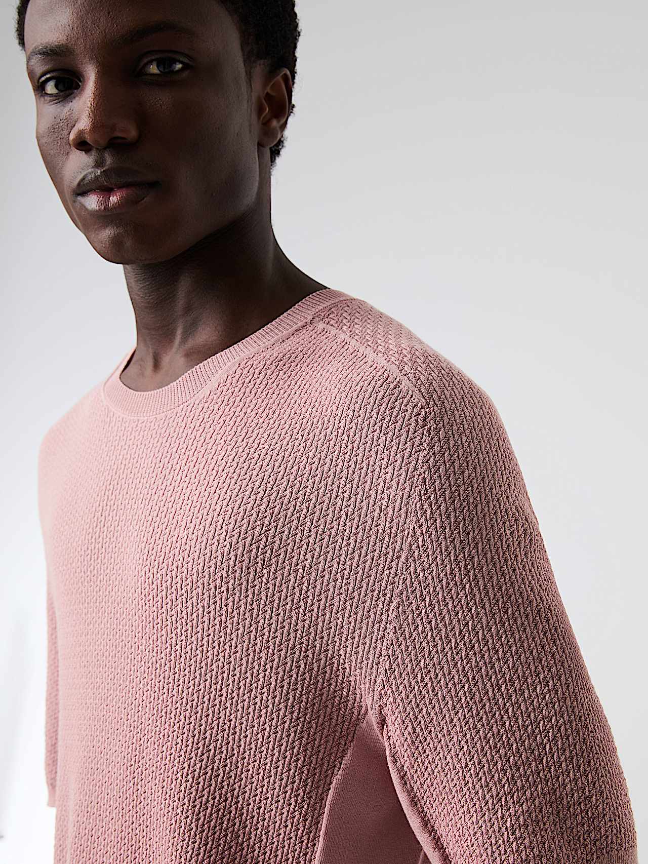 AlphaTauri | FOSOS V4.Y9.01 | Camiseta técnica sin costuras de punto 3D in Misty Pink for Hombre