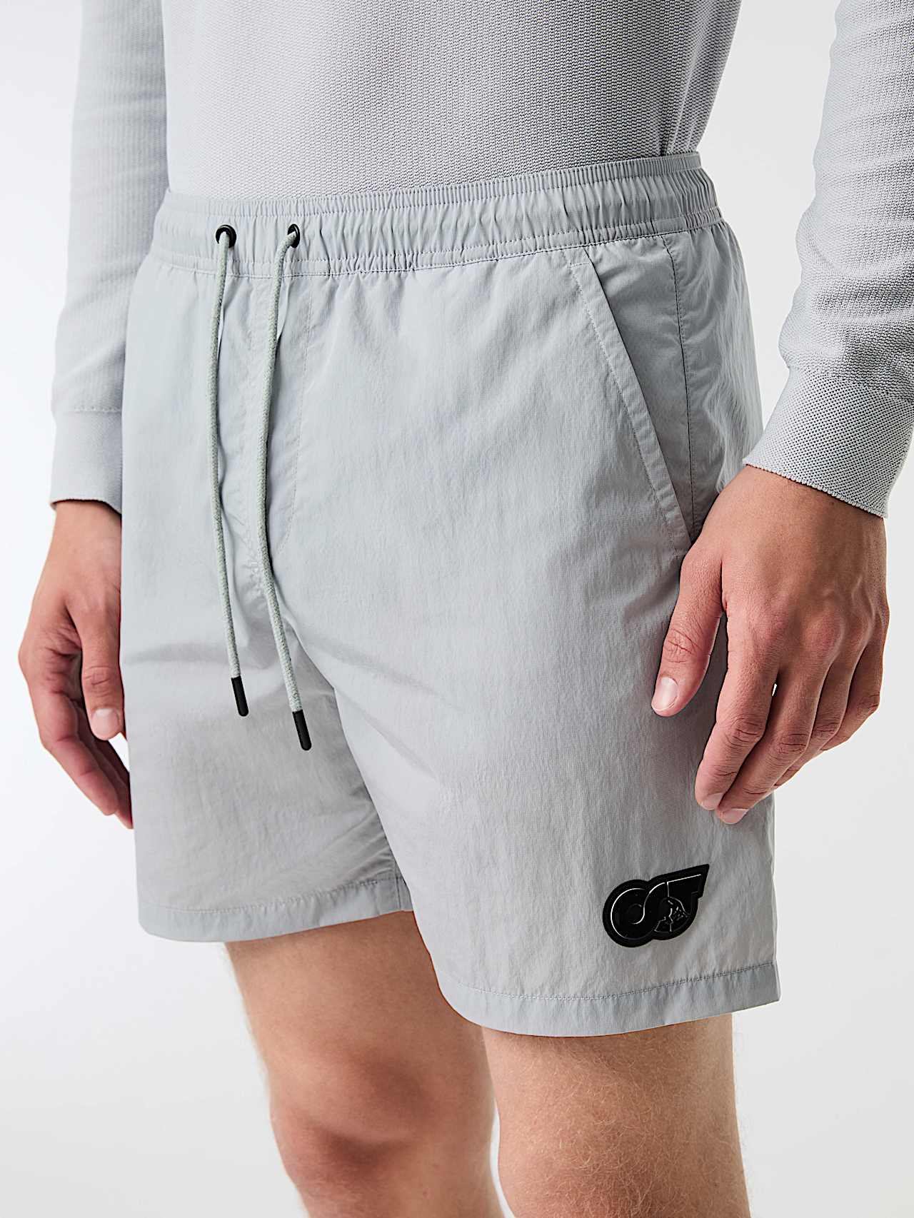 AlphaTauri | PETAL V1.Y9.01 | Short de bain léger in Gris Moyen for Homme