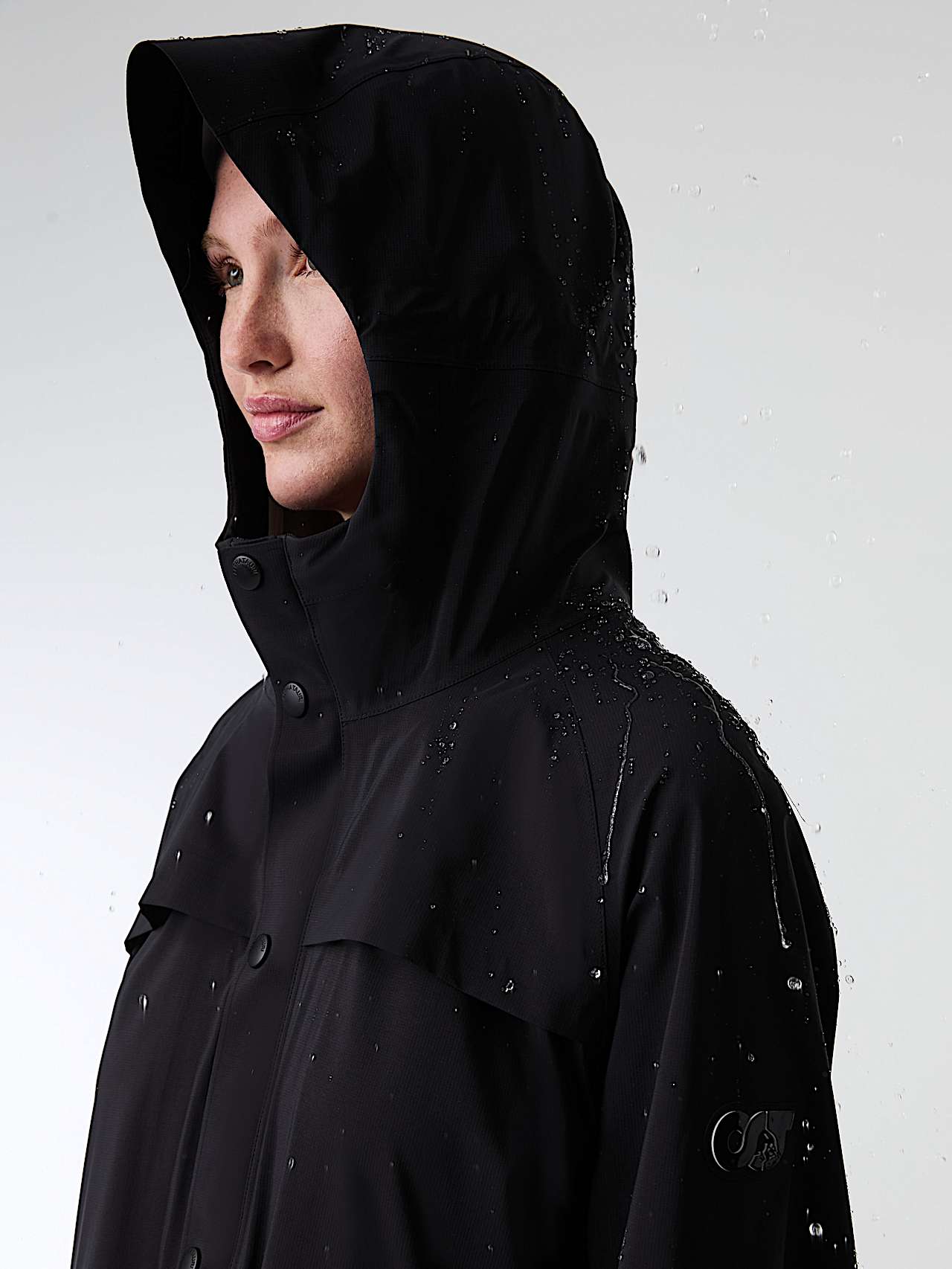 AlphaTauri | OMERO V1.Y9.01 | Parka impermeable y ligera in Negro for Mujer