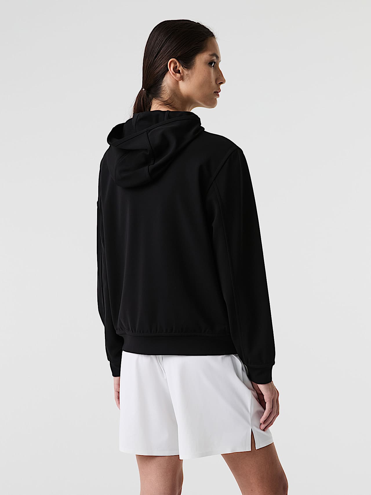 AlphaTauri | SVREO V1.Y9.01 | Sudadera con capucha y media cremallera in Negro for Mujer AlphaTauri | SVREO V1.Y9.01 | Sudadera con capucha y media cremallera in Negro for Mujer