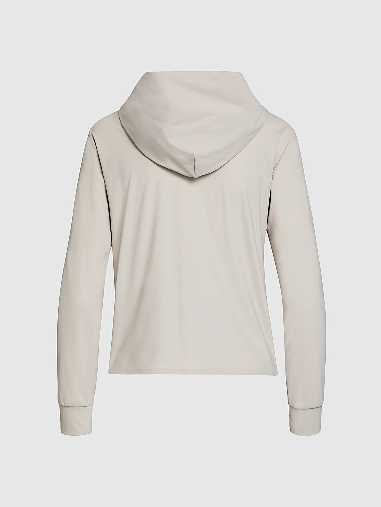 AlphaTauri | JEUPA V1.Y9.01 | Power Stretch Jersey Hooded Jacket in Stone for Women
