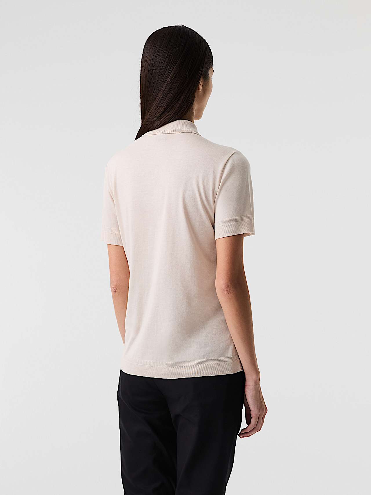 AlphaTauri | JOPNO V1.Y9.01 | Poloshirt in Stone für Damen AlphaTauri | JOPNO V1.Y9.01 | Poloshirt in Stone für Damen