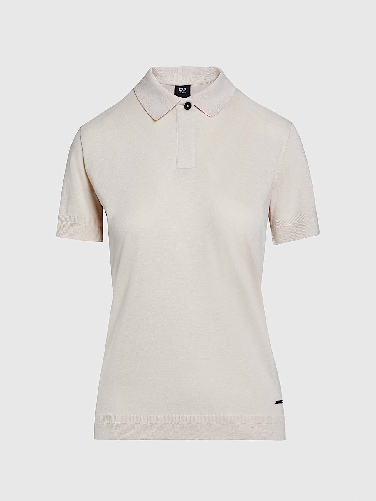 AlphaTauri | JOPNO V1.Y9.01 | Poloshirt in Stone für Damen AlphaTauri | JOPNO V1.Y9.01 | Poloshirt in Stone für Damen