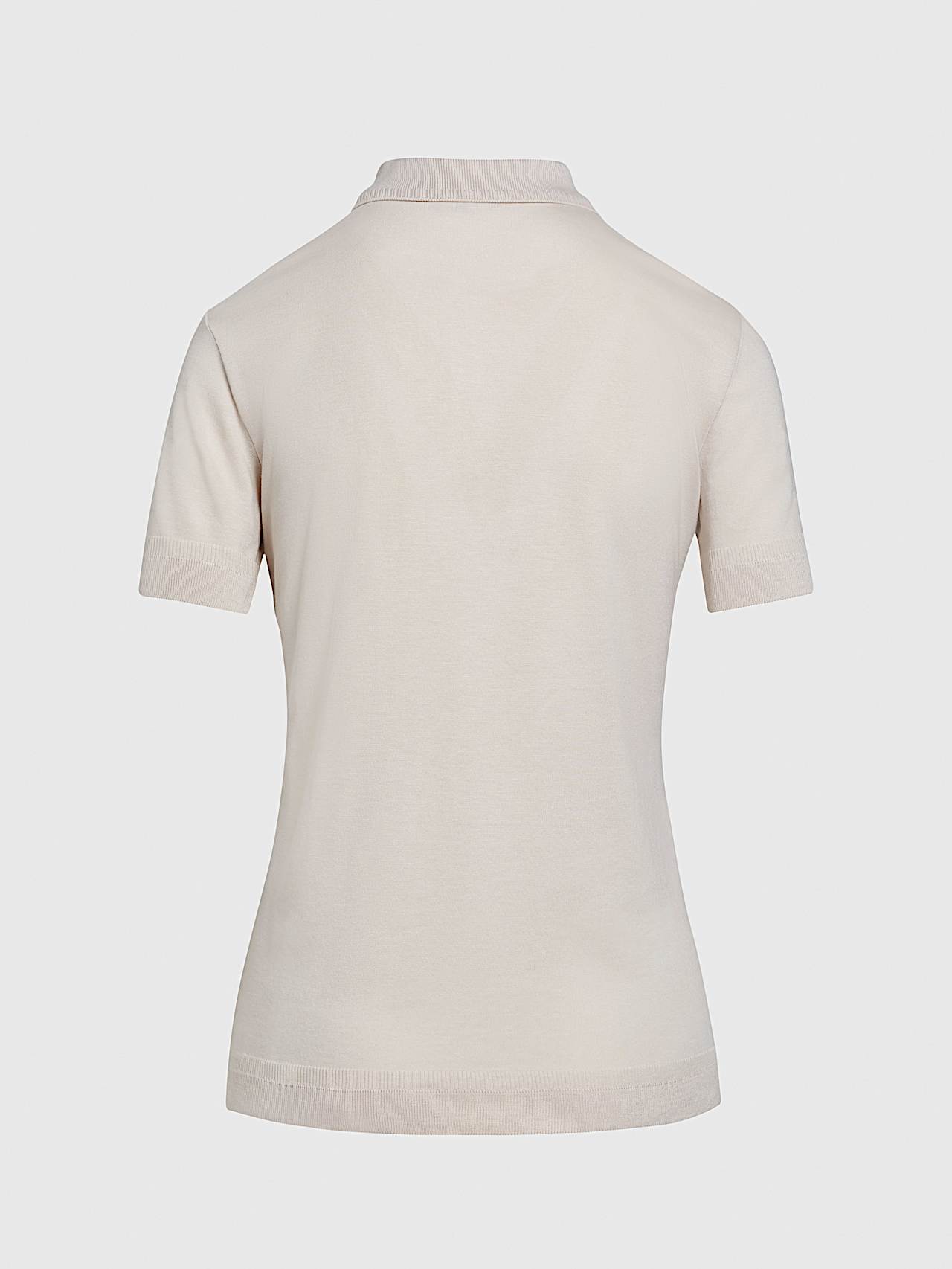 AlphaTauri | JOPNO V1.Y9.01 | Poloshirt in Stone für Damen AlphaTauri | JOPNO V1.Y9.01 | Poloshirt in Stone für Damen