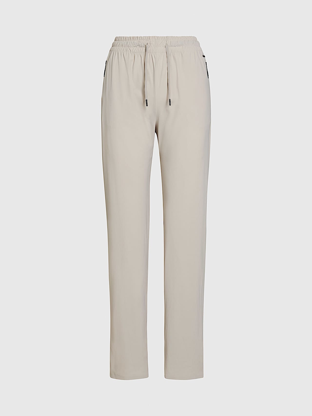AlphaTauri | PEURAL V3.Y9.01 | Power Stretch Jersey Trousers in Stone for Women