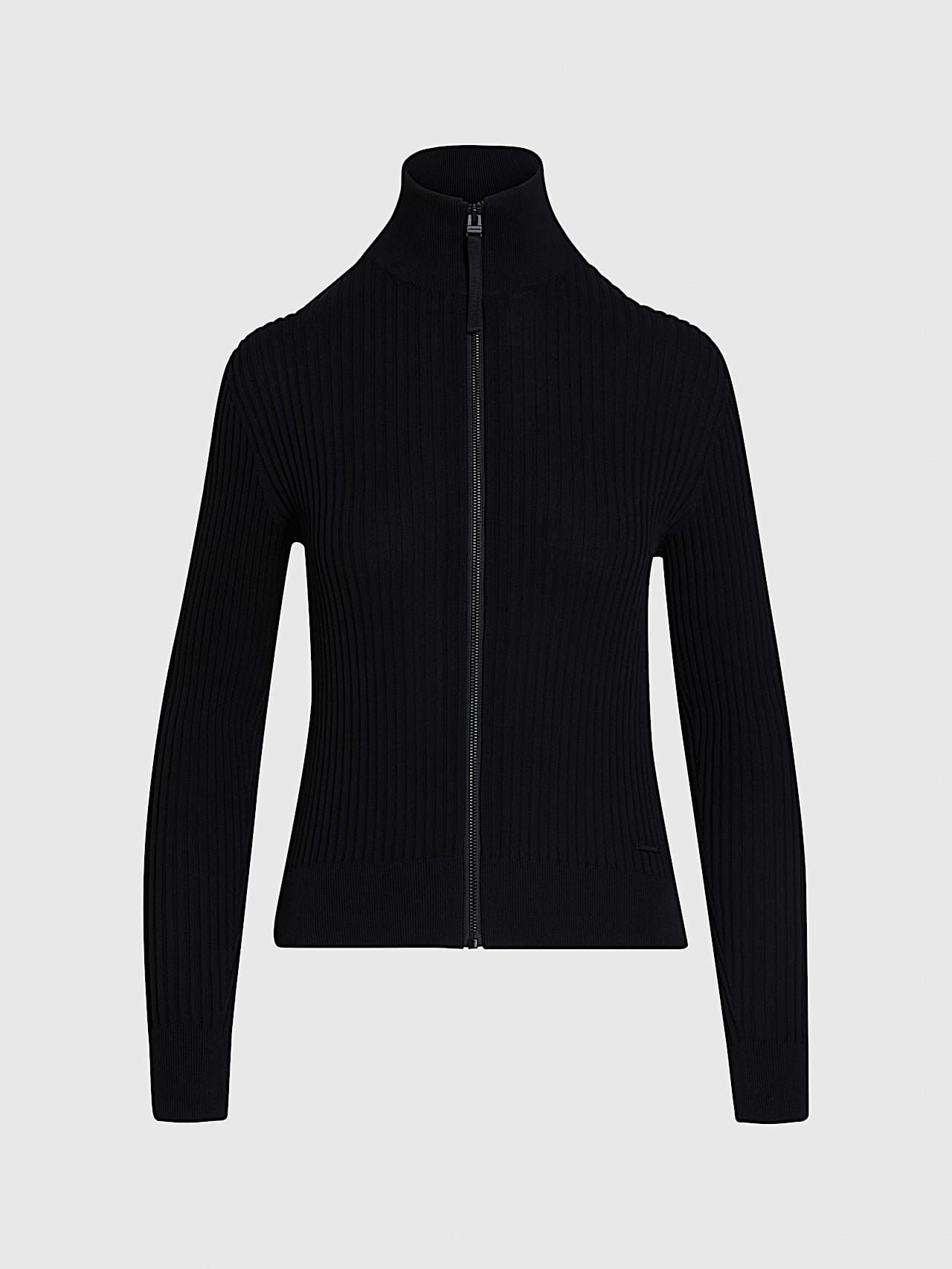 AlphaTauri | FONELA V1.Y9.01 | Chaqueta de punto 3D de lino y algodón sin costuras in Negro for Mujer AlphaTauri | FONELA V1.Y9.01 | Chaqueta de punto 3D de lino y algodón sin costuras in Negro for Mujer