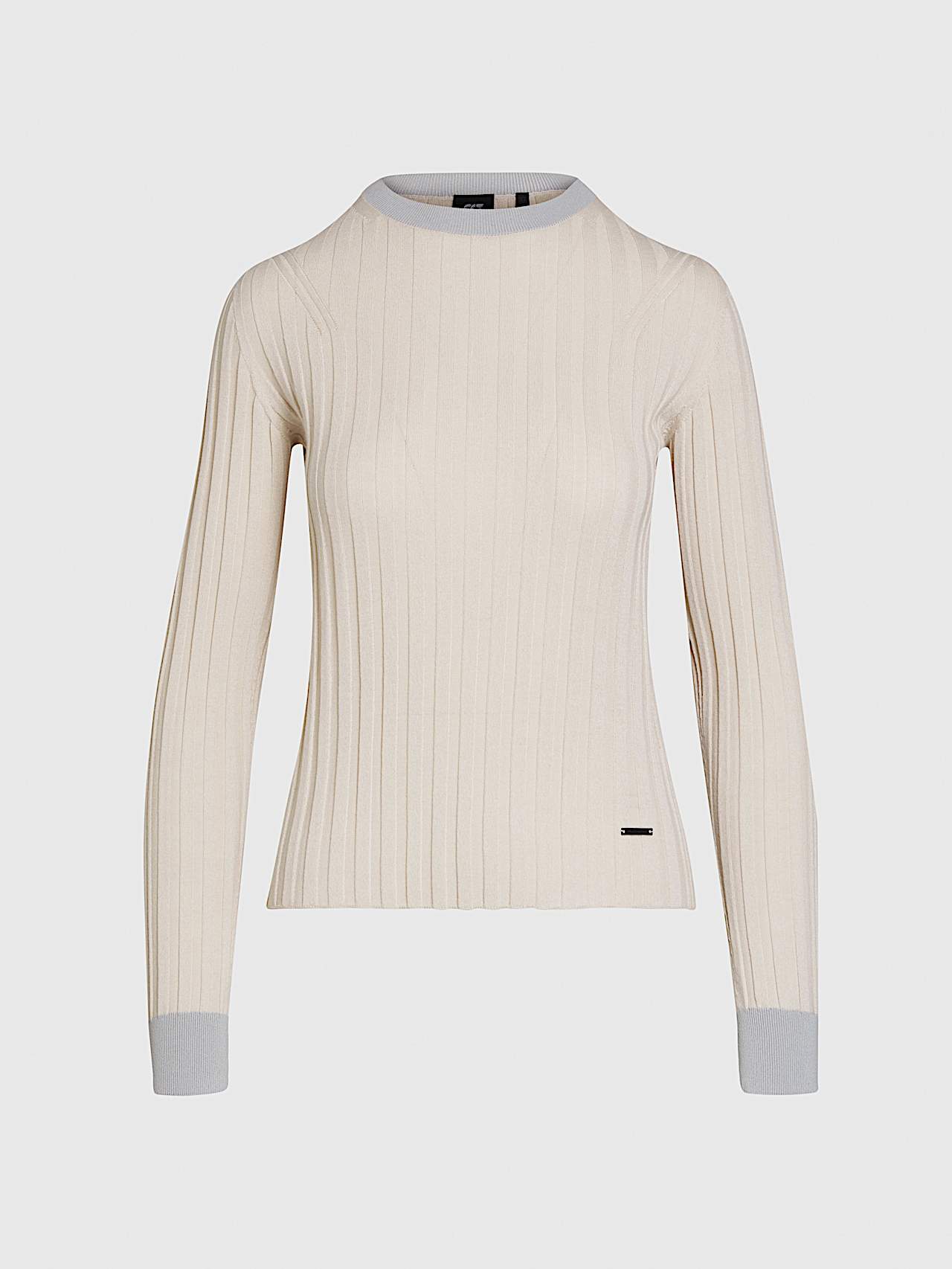 AlphaTauri | FONELO V1.Y9.01 | Sweat-shirt en maille 3D de cachemire et Coolmax® sans couture in Stone for Femme