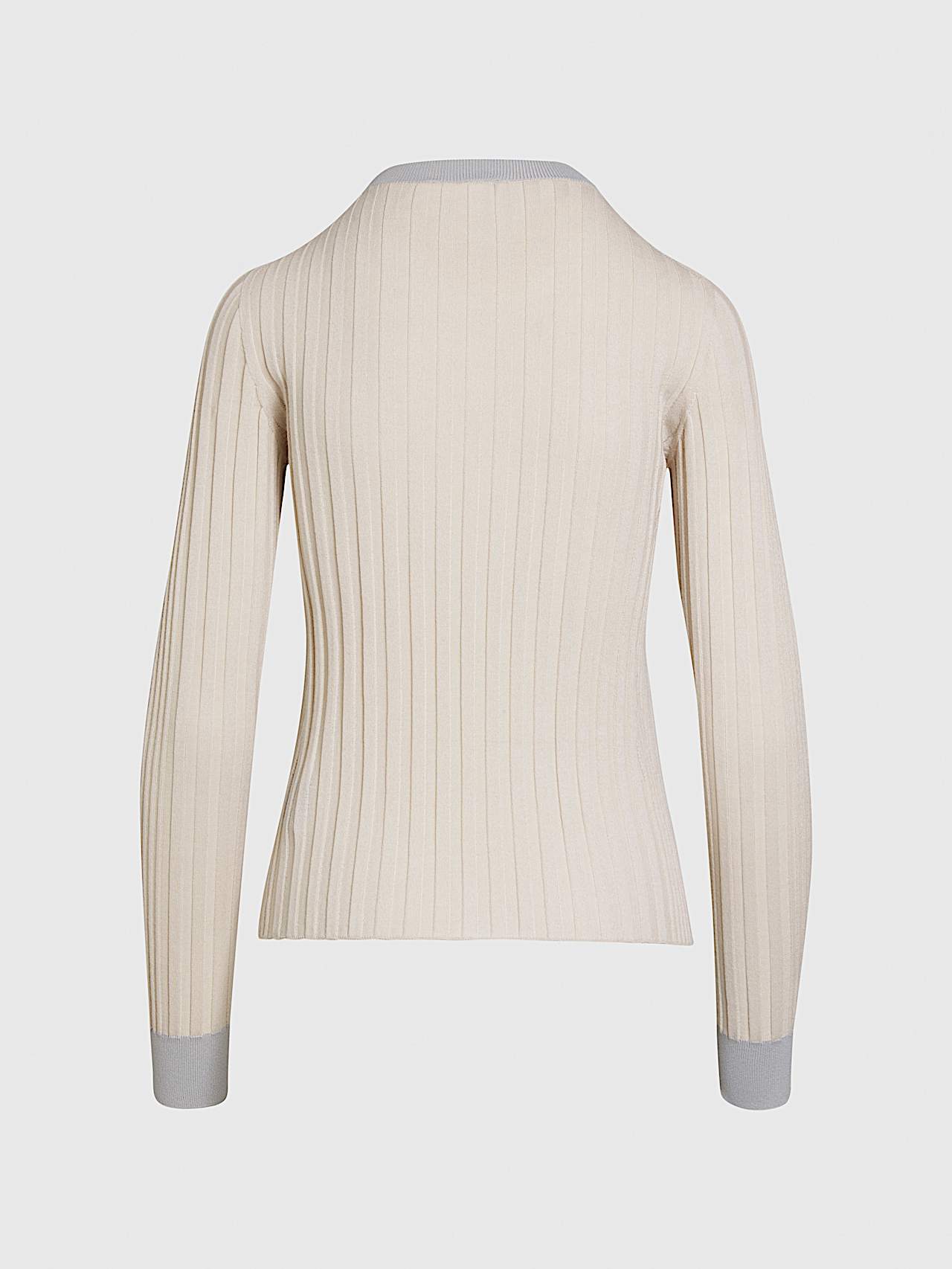 AlphaTauri | FONELO V1.Y9.01 | Sweat-shirt en maille 3D de cachemire et Coolmax® sans couture in Stone for Femme