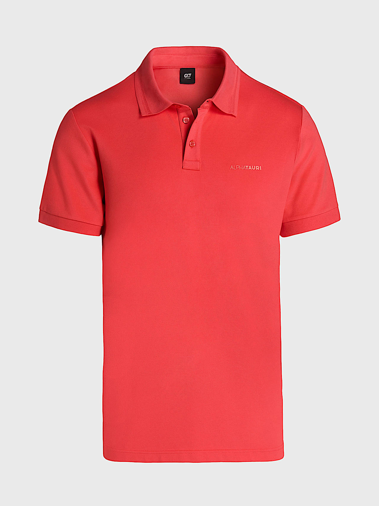 AlphaTauri | JESH V1.Y10.01 | Polo in piqué di misto cotone in Deep Peach for Uomo AlphaTauri | JESH V1.Y10.01 | Polo in piqué di misto cotone in Deep Peach for Uomo