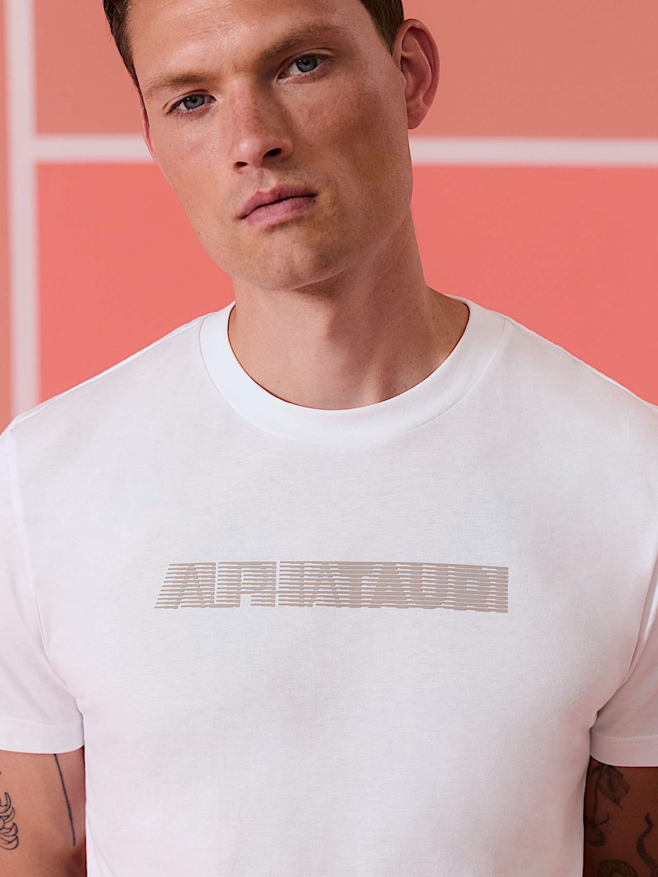 AlphaTauri | JOMMO V1.Y10.01 | T-Shirt aus Bio-Baumwolle in White für Herren AlphaTauri | JOMMO V1.Y10.01 | T-Shirt aus Bio-Baumwolle in White für Herren