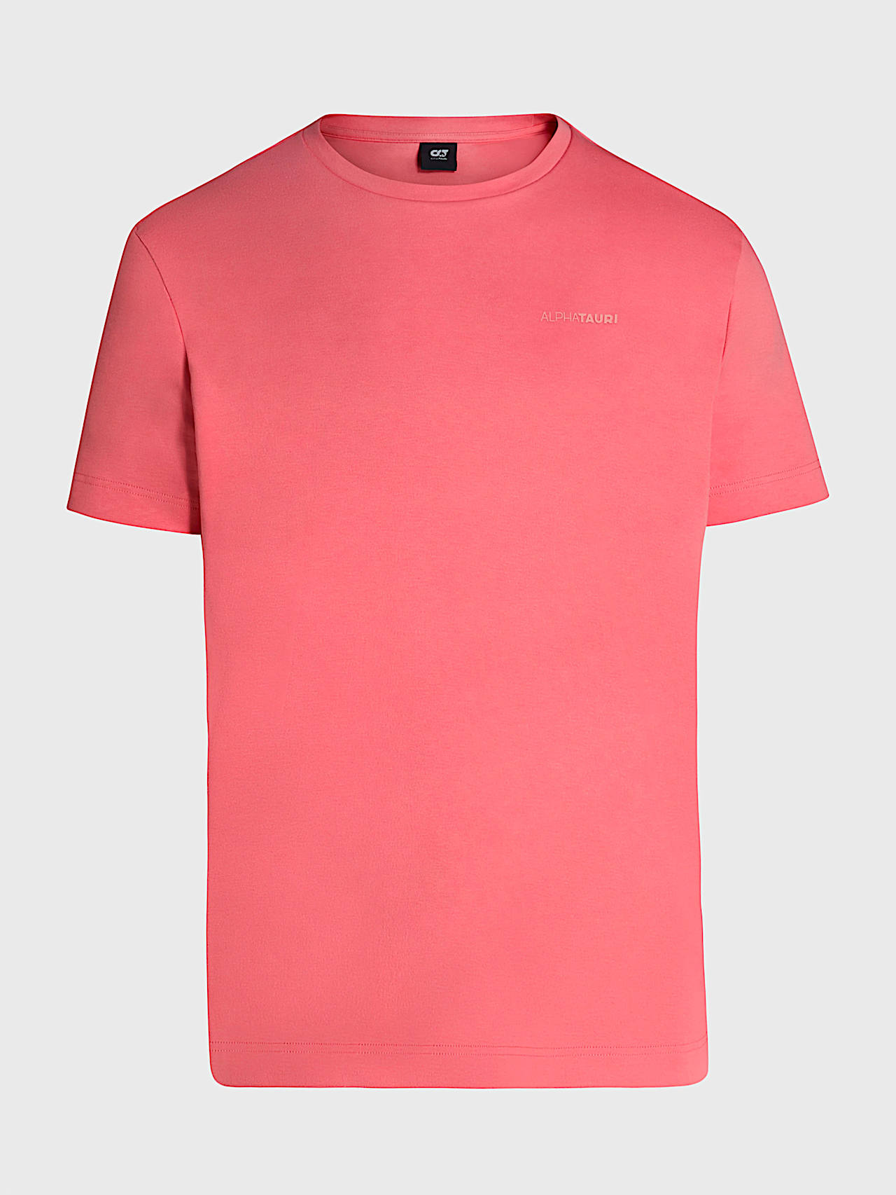 AlphaTauri | JIVY V1.Y10.01 | T-Shirt aus schwerer Baumwolle in Light Peach für Herren AlphaTauri | JIVY V1.Y10.01 | T-Shirt aus schwerer Baumwolle in Light Peach für Herren