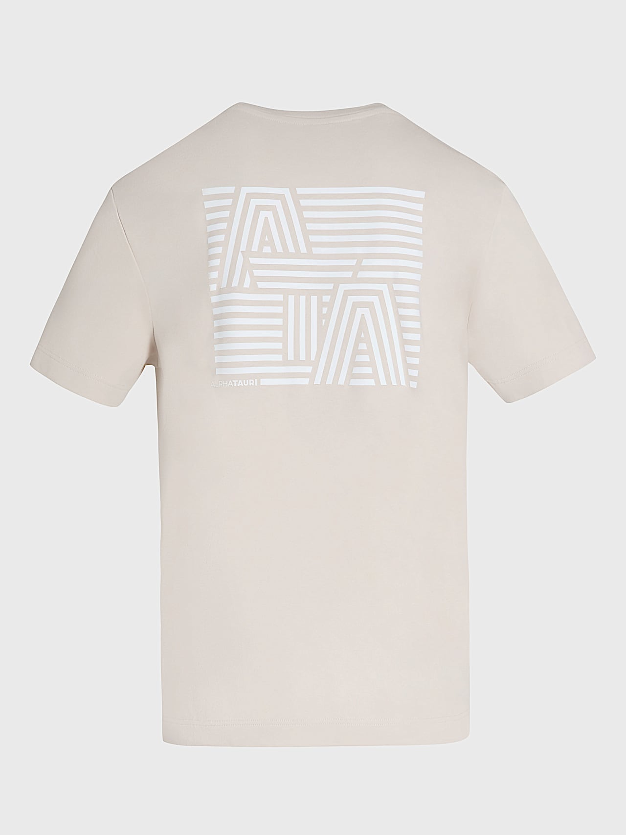AlphaTauri | JIVY V1.Y10.01 | Camiseta de algodón grueso in Stone for Hombre AlphaTauri | JIVY V1.Y10.01 | Camiseta de algodón grueso in Stone for Hombre