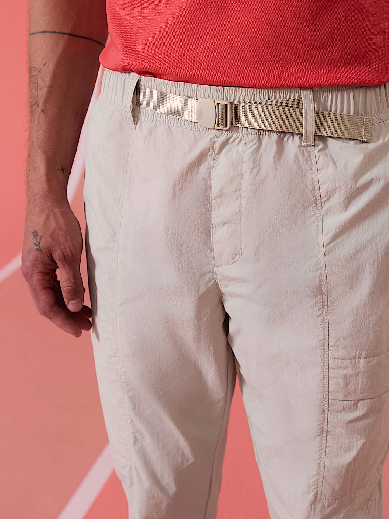 AlphaTauri | PARGO V1.Y10.01 | Pantalones cargo in Stone for Hombre