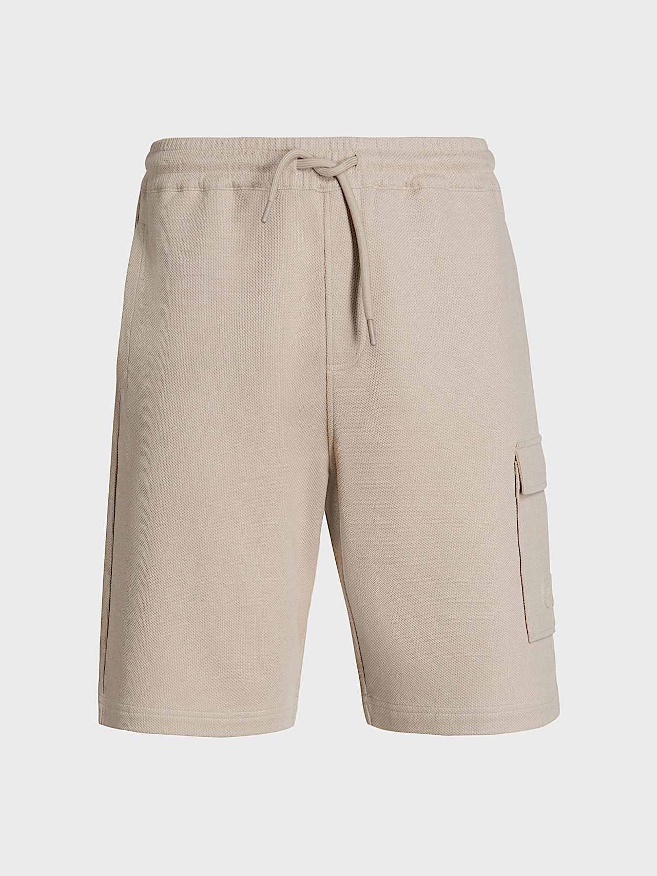 AlphaTauri | POSH V1.Y10.01 | Shorts de algodón orgánico grueso in Dune for Hombre AlphaTauri | POSH V1.Y10.01 | Shorts de algodón orgánico grueso in Dune for Hombre