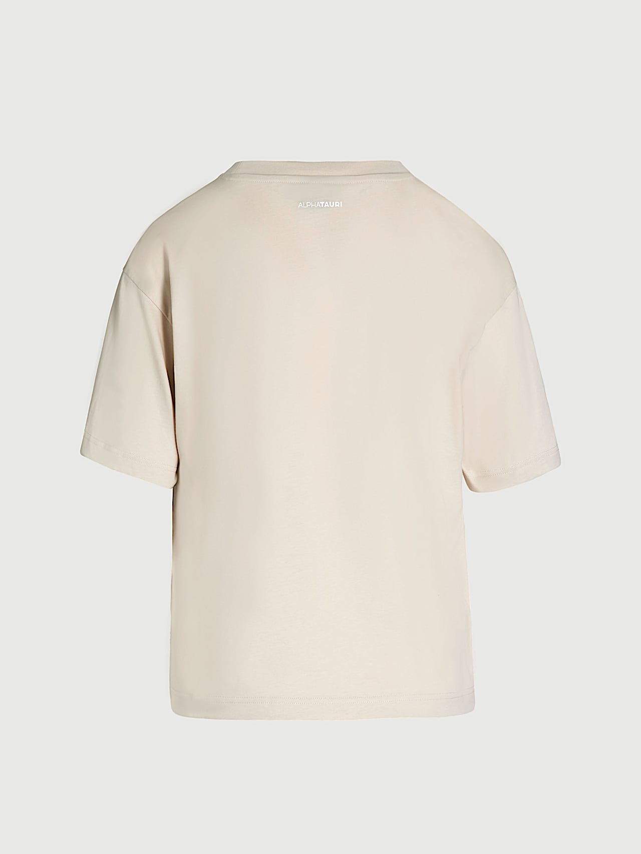 AlphaTauri | JAZZY V1.Y10.01 | T-shirt en coton biologique in Stone for Femme AlphaTauri | JAZZY V1.Y10.01 | T-shirt en coton biologique in Stone for Femme