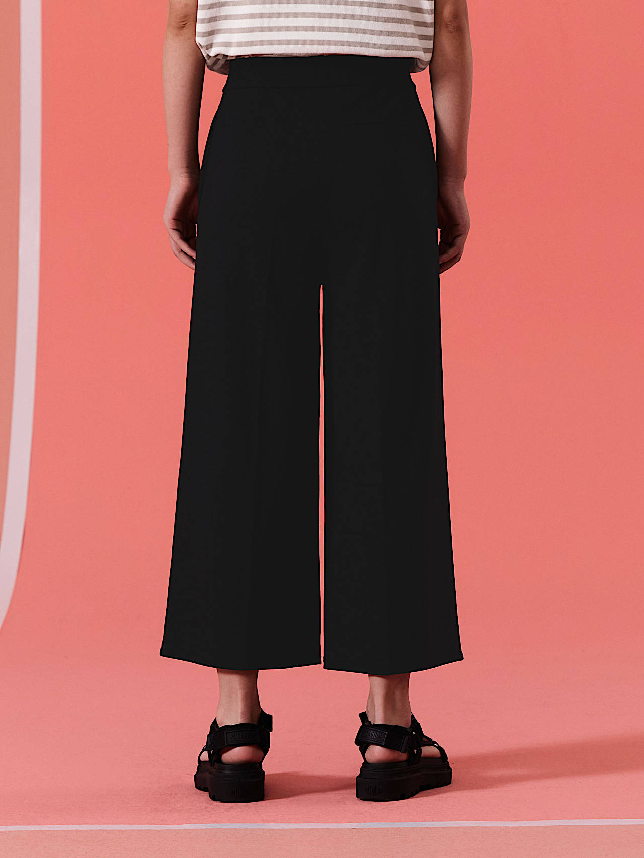 AlphaTauri | PASH V1.Y10.01 | Jersey Culotte in Black for Women AlphaTauri | PASH V1.Y10.01 | Jersey Culotte in Black for Women