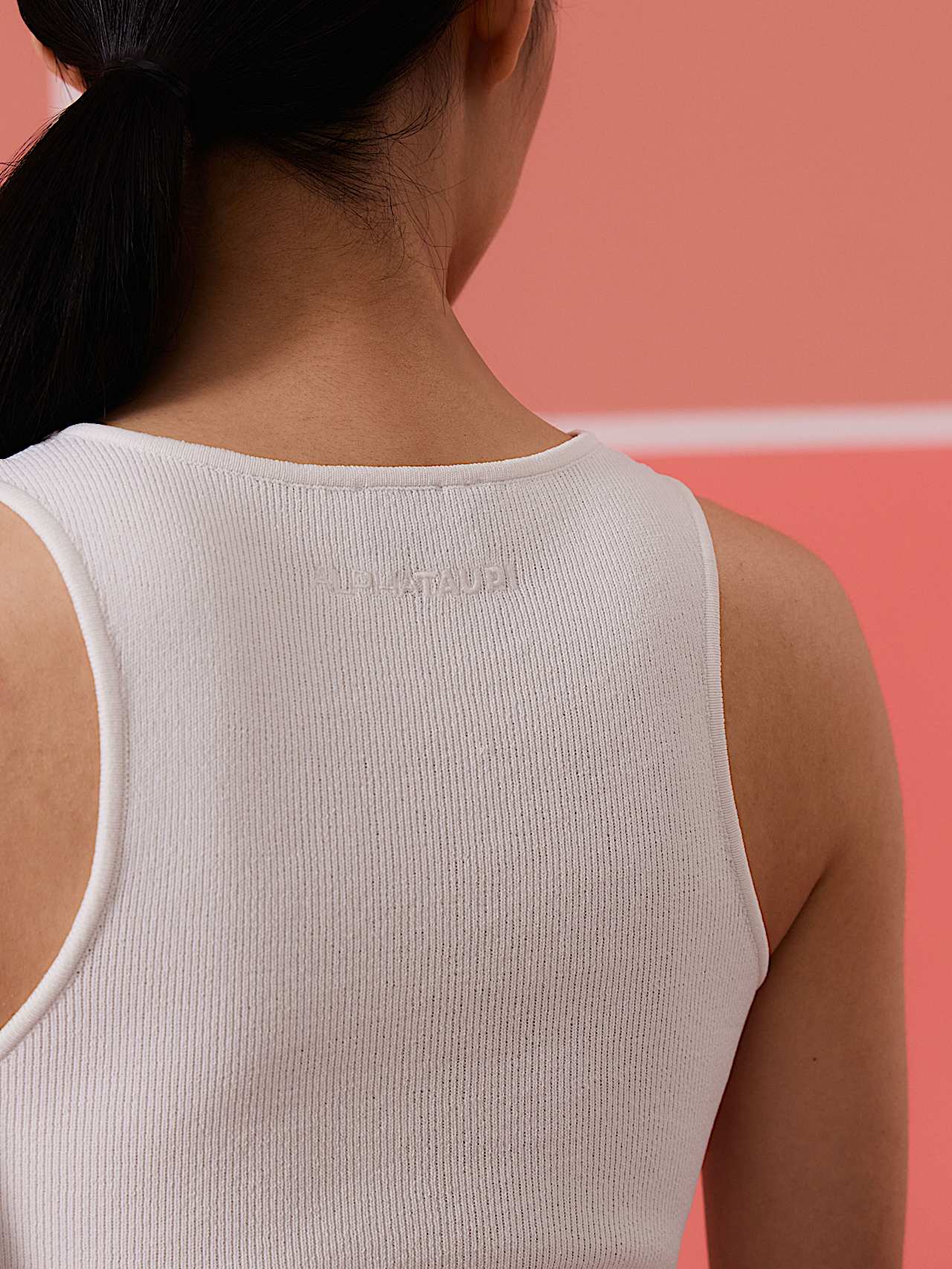 AlphaTauri | FIZZ V1.Y10.01 | Débardeur en maille 3D in Stone for Femme