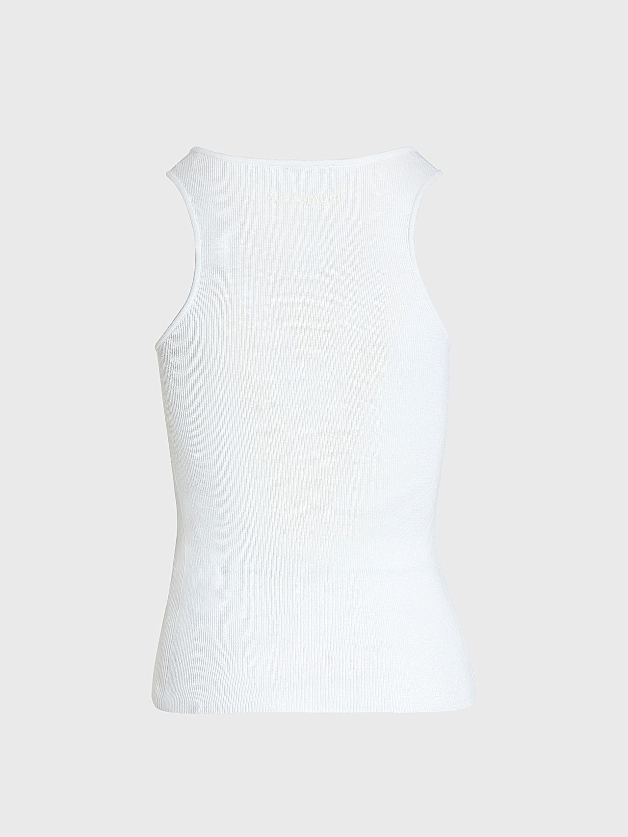 AlphaTauri | FIZZ V1.Y10.01 | Camiseta de tirantes de punto 3D  in Stone for Mujer