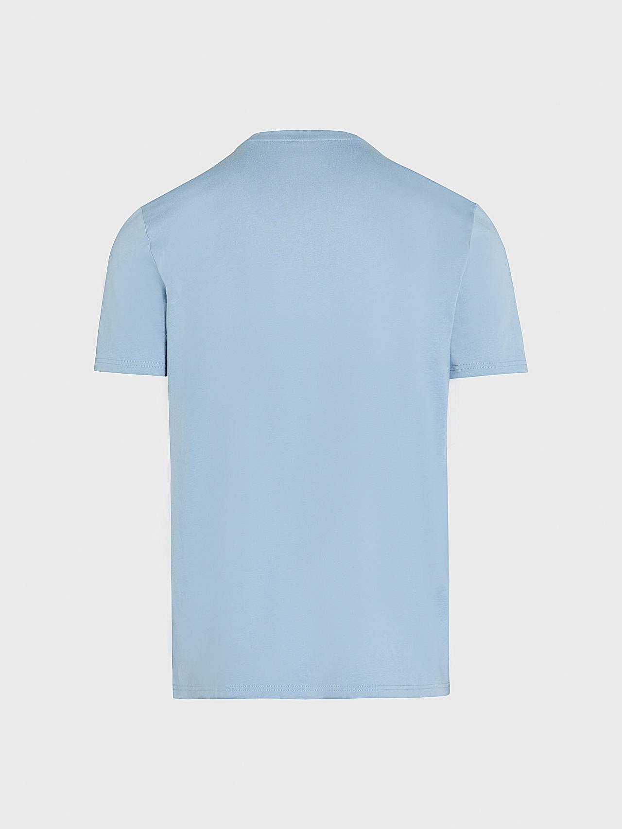 AlphaTauri | JOTTA V2.Y10.01 | Organic Cotton T-Shirt in Clouded Blue für Herren