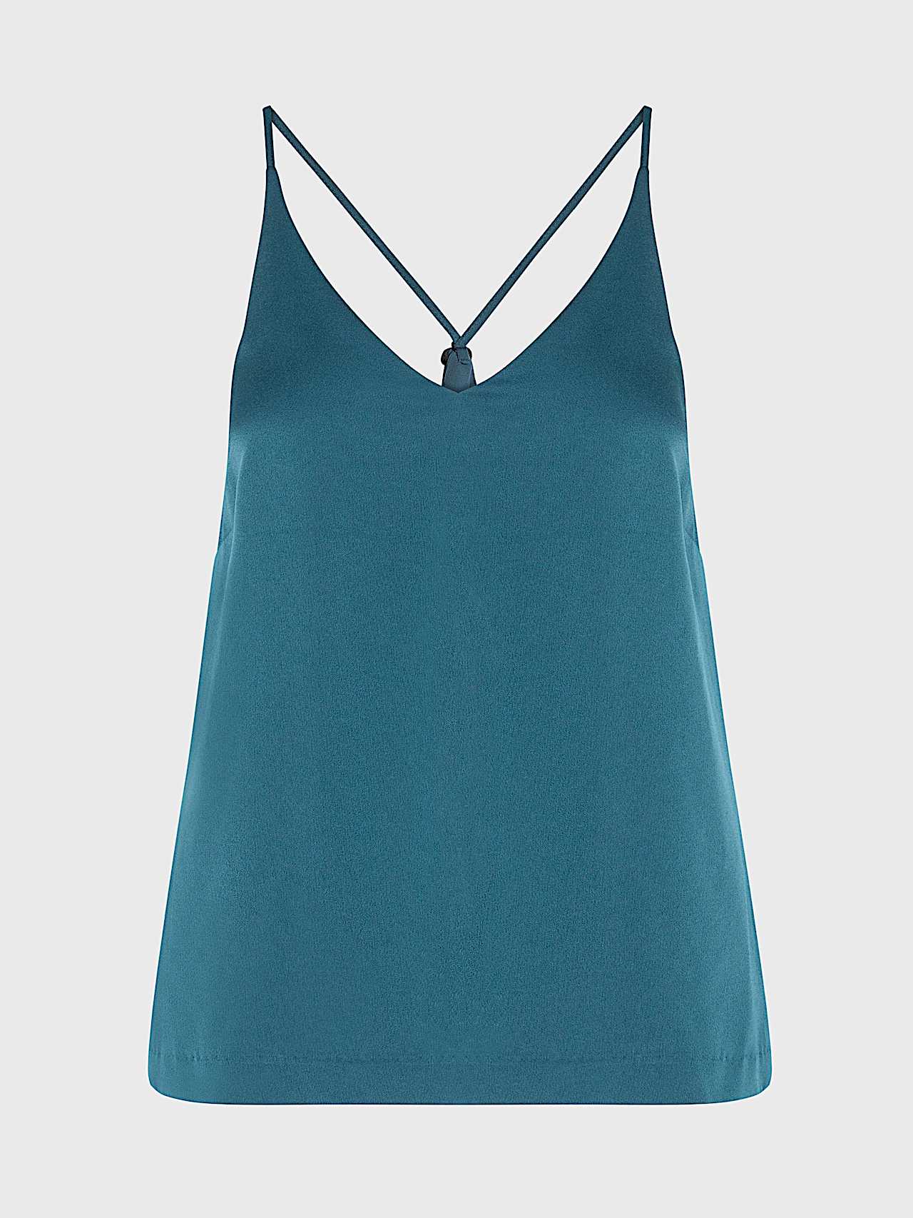 AlphaTauri | WEDI V1.Y10.01 | Camisole Top with adjustable Straps in Teal for Women