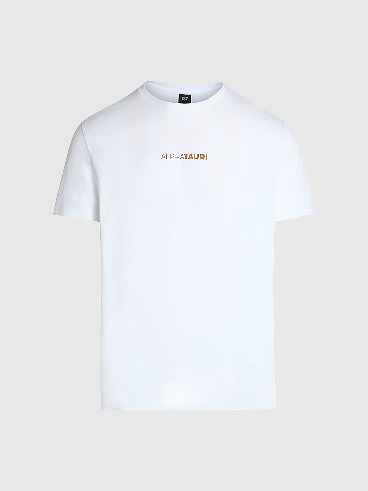 AlphaTauri | JOTTO V1.Y8.02 | Baumwoll-T-Shirt mit charakteristischem Logo in Weiß für Herren