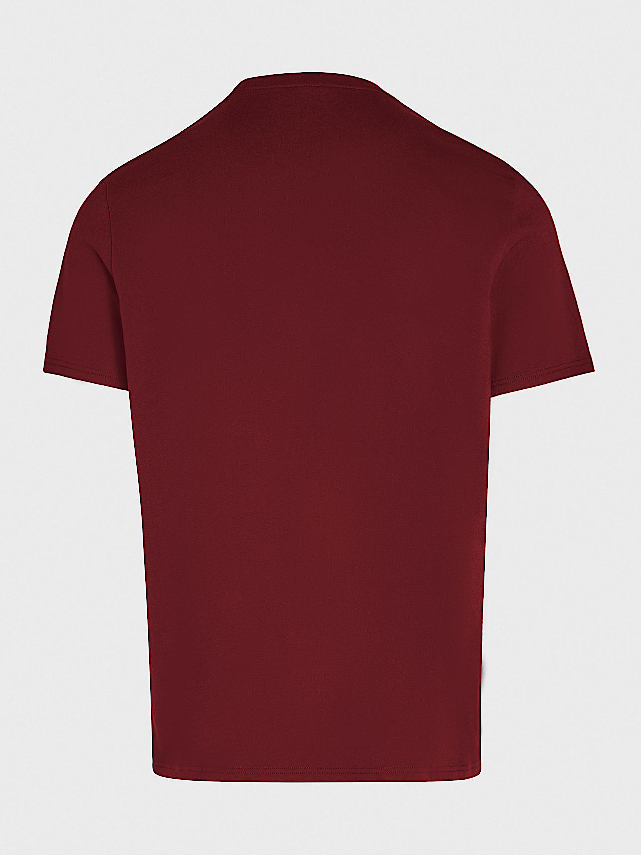 AlphaTauri | JOTTO V1.Y8.02 | Baumwoll-T-Shirt mit charakteristischem Logo in Dark Berry für Herren