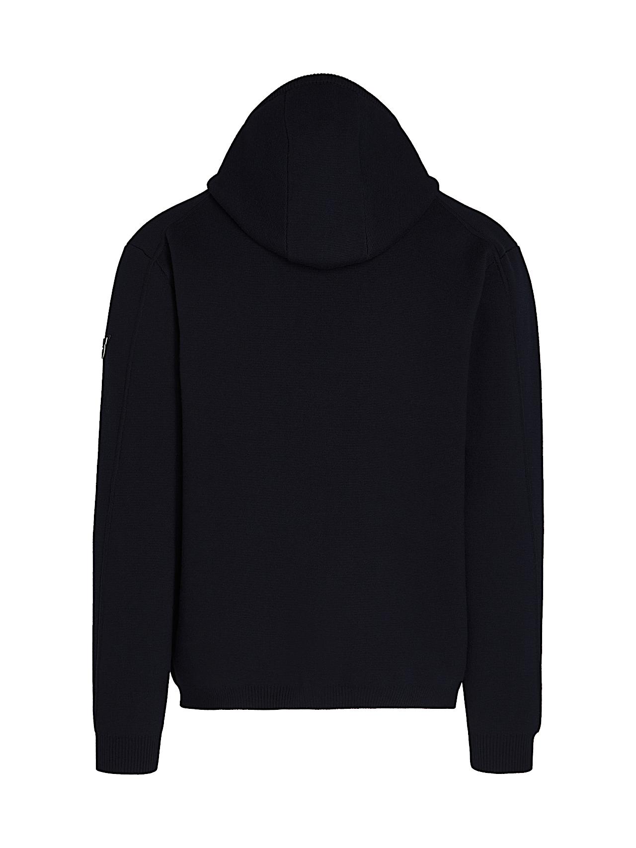 AlphaTauri | FACOL V1.Y8.02 | Water-Resistant Performance Knit Jacket in Navy for Men