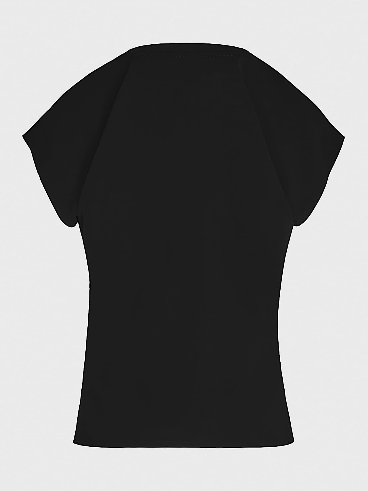 AlphaTauri | JEUWAL V2.Y8.02 | T-Shirt aus Power Stretch Jersey in Schwarz für Damen