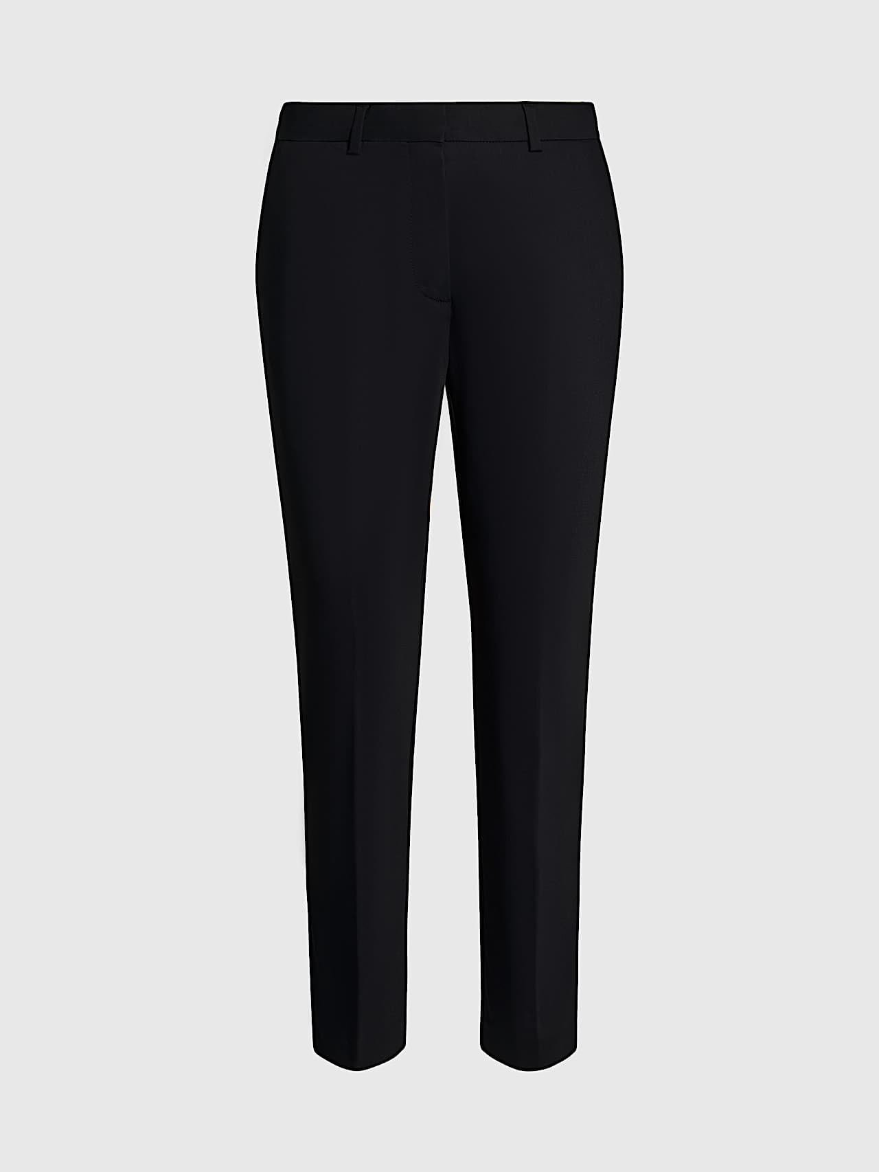 AlphaTauri | PERTI V5.Y9.01 | Tapered Fit Hose mit Falten in Schwarz für Damen