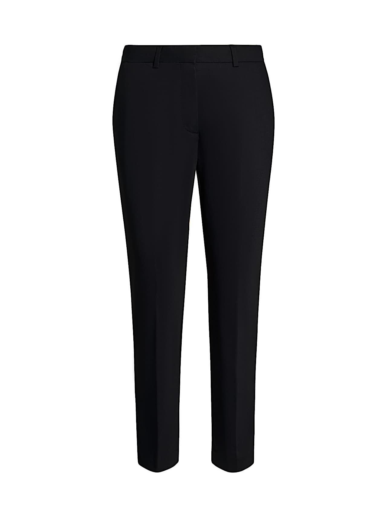 AlphaTauri | PERTI V5.Y9.01 | Pantalones de corte ajustado en la parte inferior con pliegues in Negro for Mujer