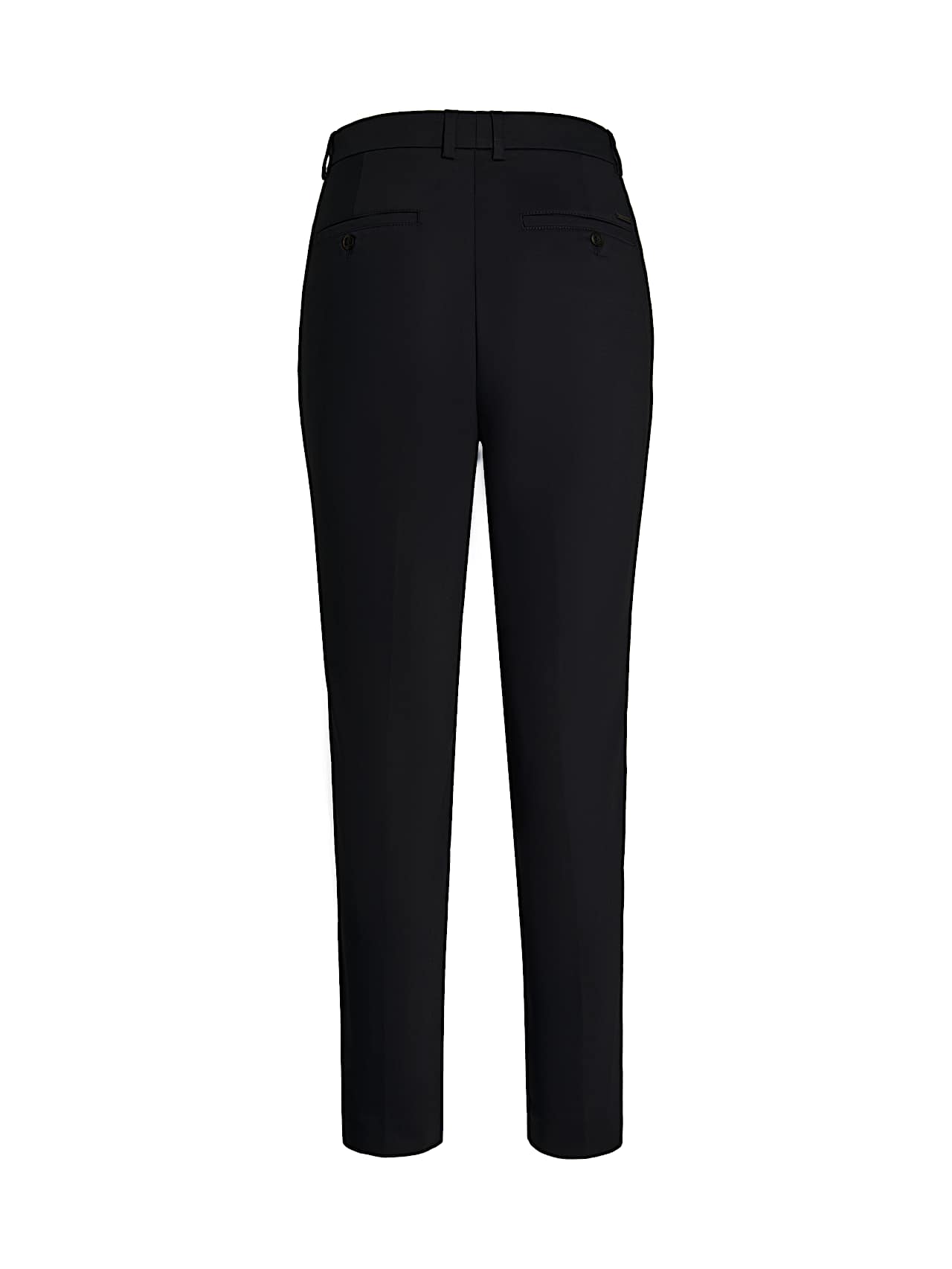 AlphaTauri | PERTI V5.Y9.01 | Pantaloni con pieghe rastremati in Nero for Donna