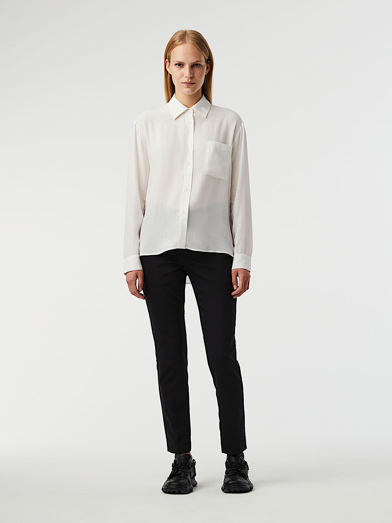 AlphaTauri | WIPA V2.Y7.02 | Langärmlige Bluse in Weiß für Damen