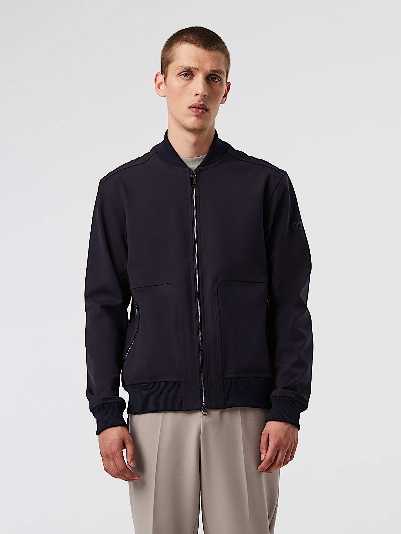 AlphaTauri | SROTA V2.Y7.01 | Wasserdichte Taurobran® Bomberjacke in Navy für Herren