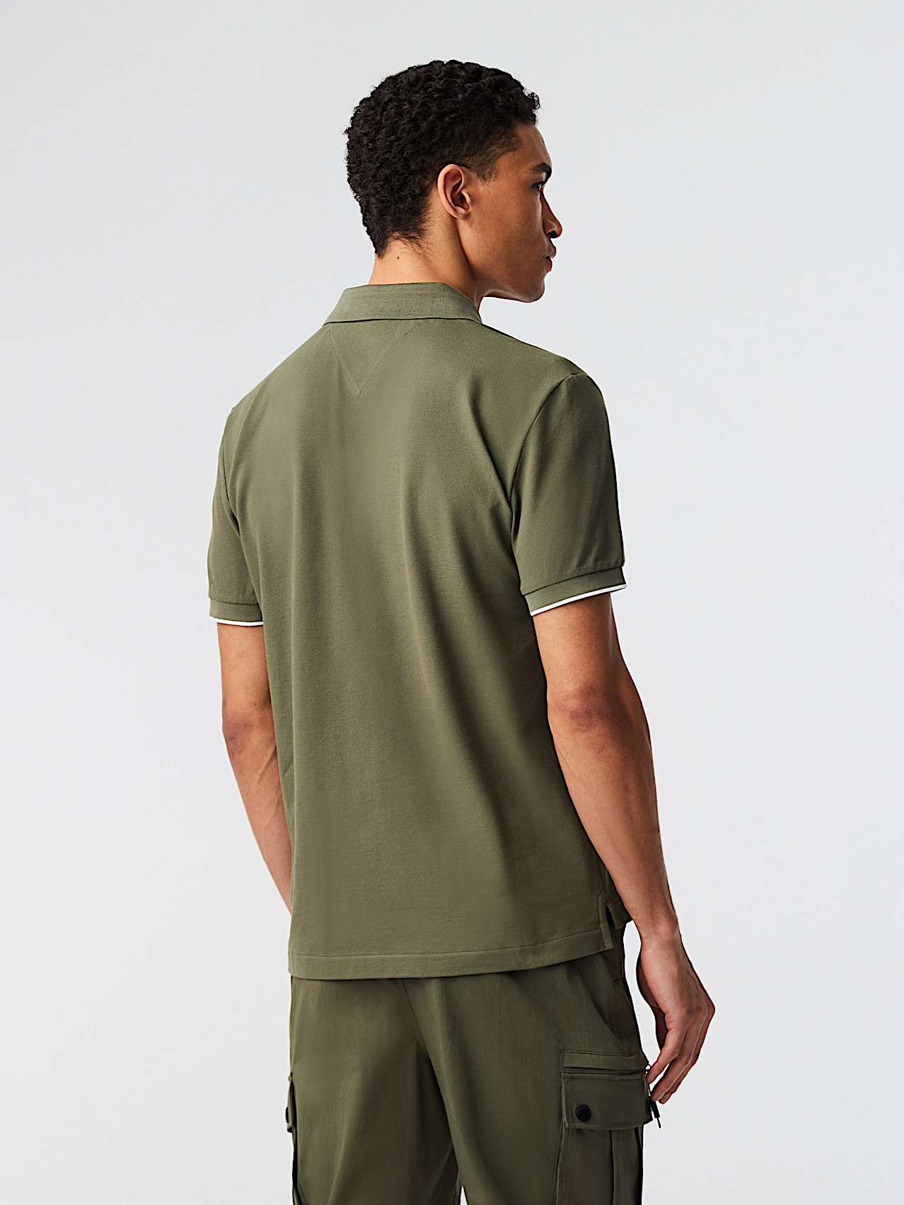 AlphaTauri | JUNX V1.Y8.01 | Piqué Polo-Shirt in Olive for Men