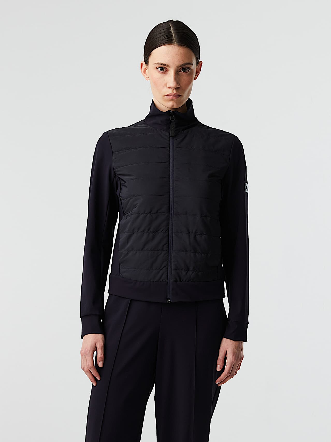 AlphaTauri | JEUTA V1.Y8.02 | Veste en jersey Power Stretch avec rembourrage à l’avant in Bleu Marine for Femme