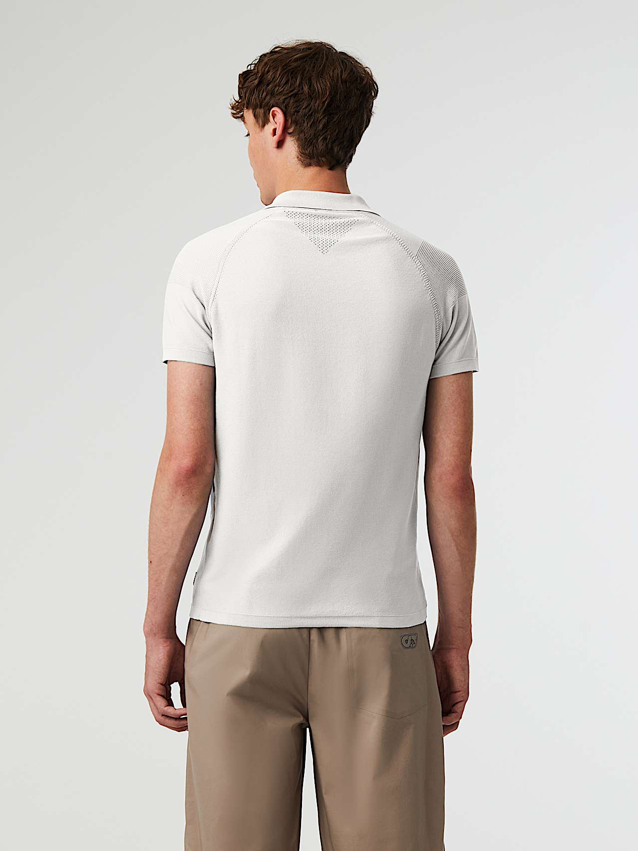 AlphaTauri | FENZI V1.Y5.01 | Polo en maille de performance in Blanc for Homme