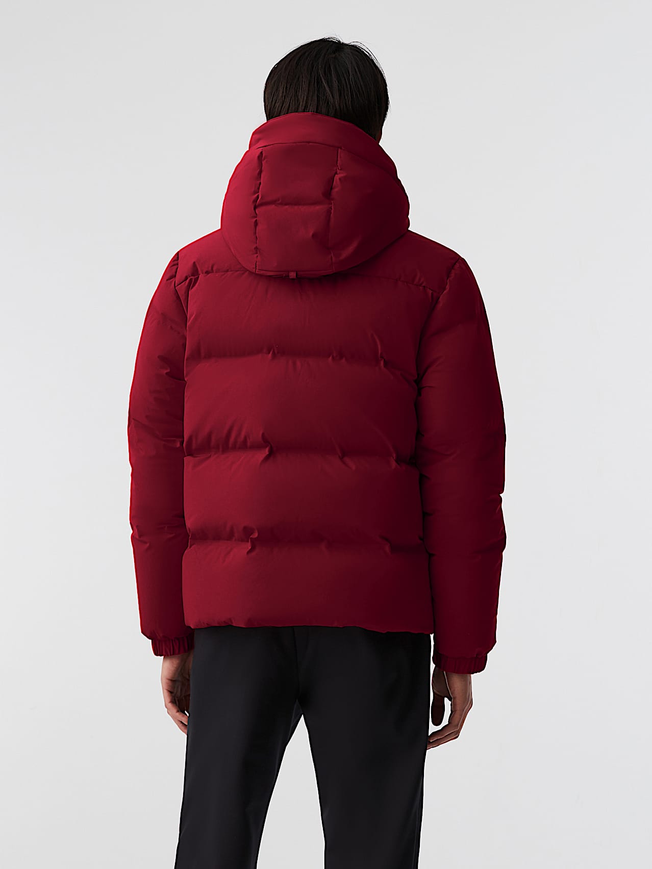 AlphaTauri | ODORU V3.Y8.02 | Chaqueta acolchada de plumón in Dark Berry for Hombre