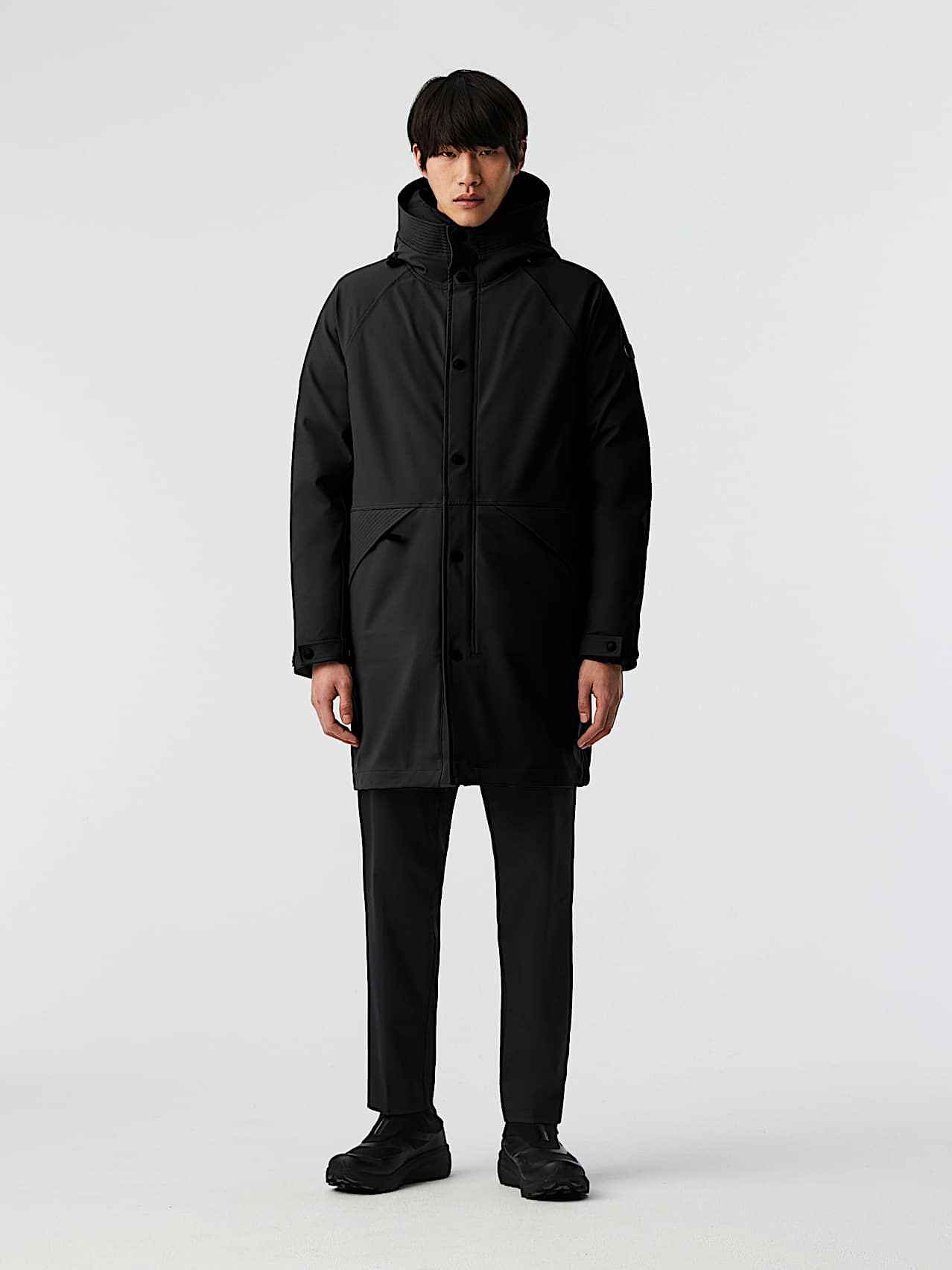 AlphaTauri | OEREN V2.Y8.02 | 3-in-1-Mantel in Black für Herren