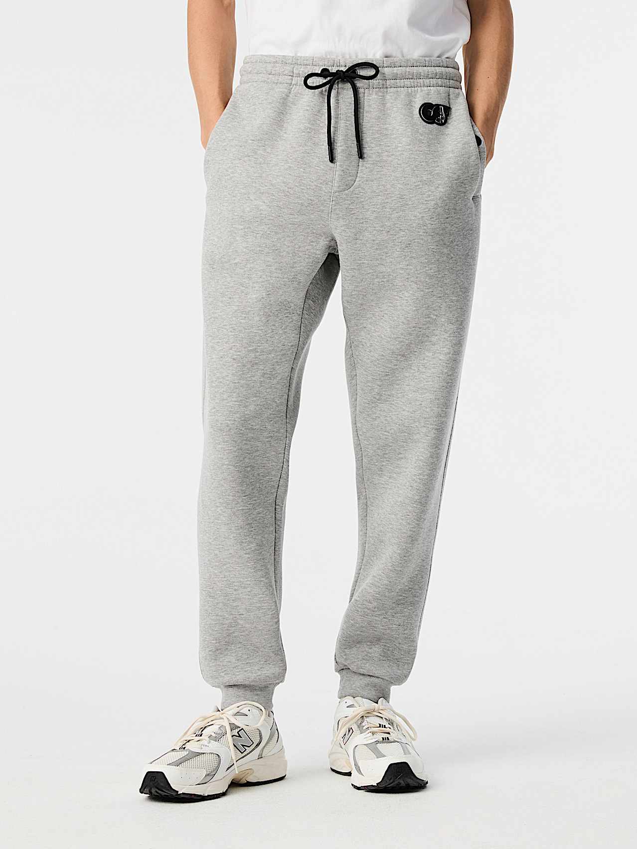 AlphaTauri | PHERO V2.Y8.02 | Sweatpants mit charakteristischem Logo in Heather Grey für Herren