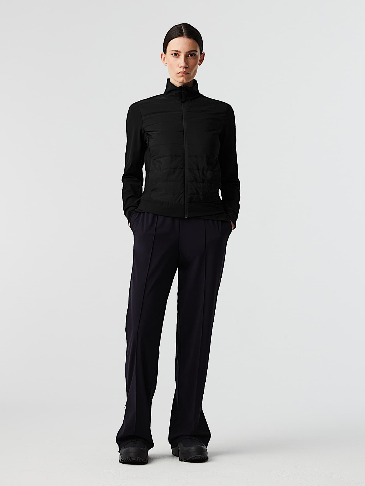 AlphaTauri | JEUTA V1.Y8.02 | Pantaloni in jersey molto elasticizzati con imbottitura sul davanti in Black for Donna