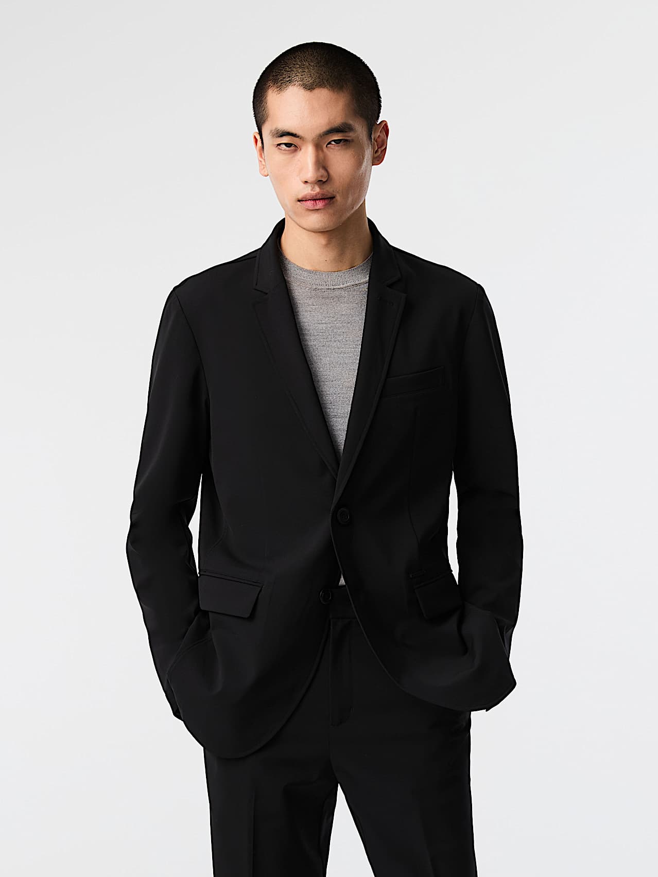 AlphaTauri | OSINA V2.Y9.02 | Blazer elasticizzato ad alte prestazioni in Black for Uomo